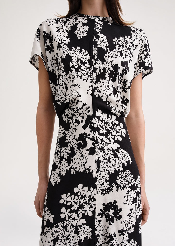 Slouch waist dress floral - 5