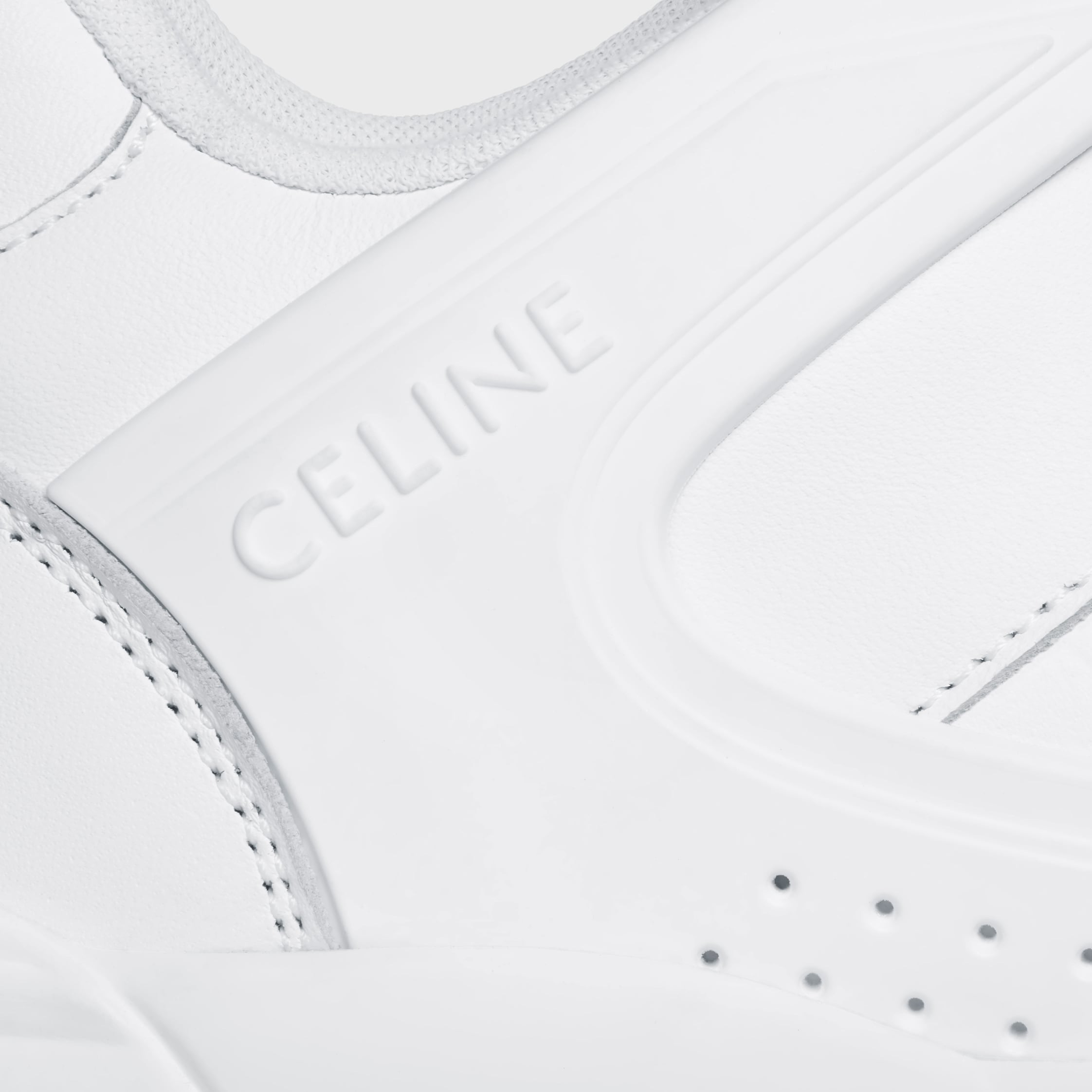 CELINE TRAINER CR-07 LOW LACE-UP SNEAKER in CALFSKIN - 4