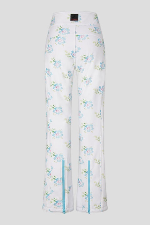 Ireen Ski pants in White/Blue - 7