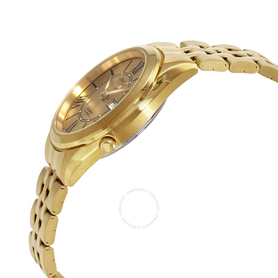 Seiko - Open Box - Seiko 5 Automatic Gold Dial Men's Watch SNKL38 - 2
