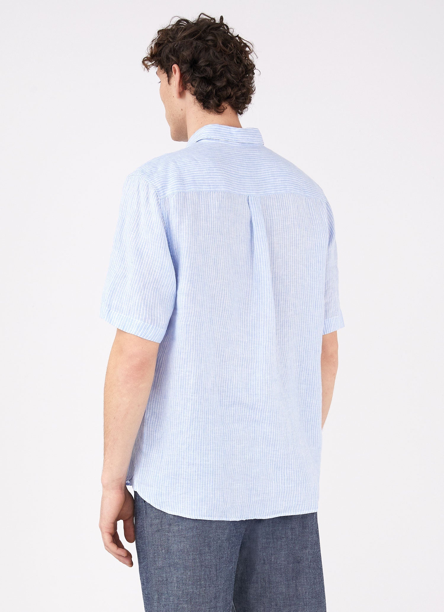 Linen Short Sleeve Shirt - 4