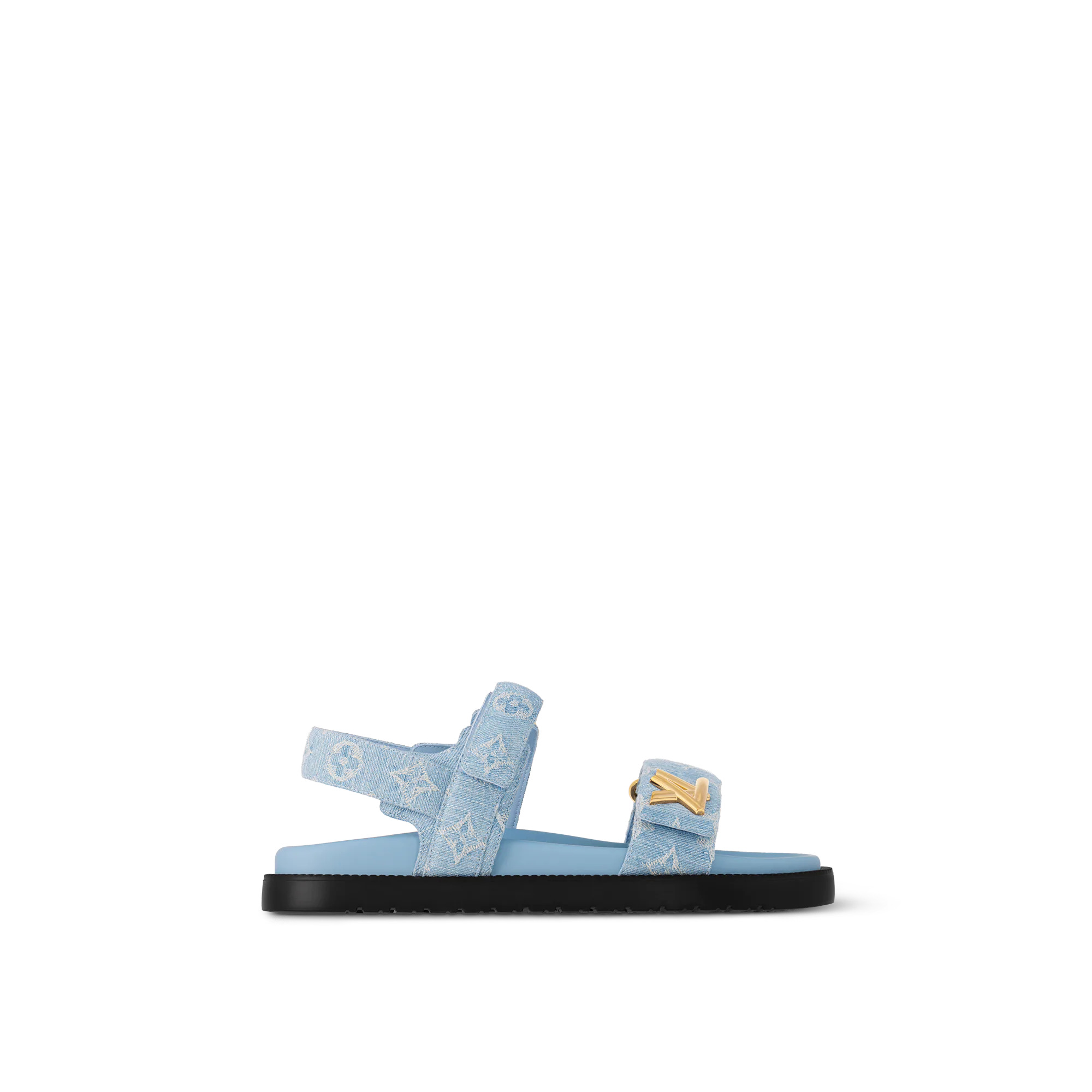 【海外限定・希少品】★LOUIS VUITTON★ Flat Comfort サンダル Louis Vuitton LV Sunset Flat Comfort Sandal | REVERSIBLE