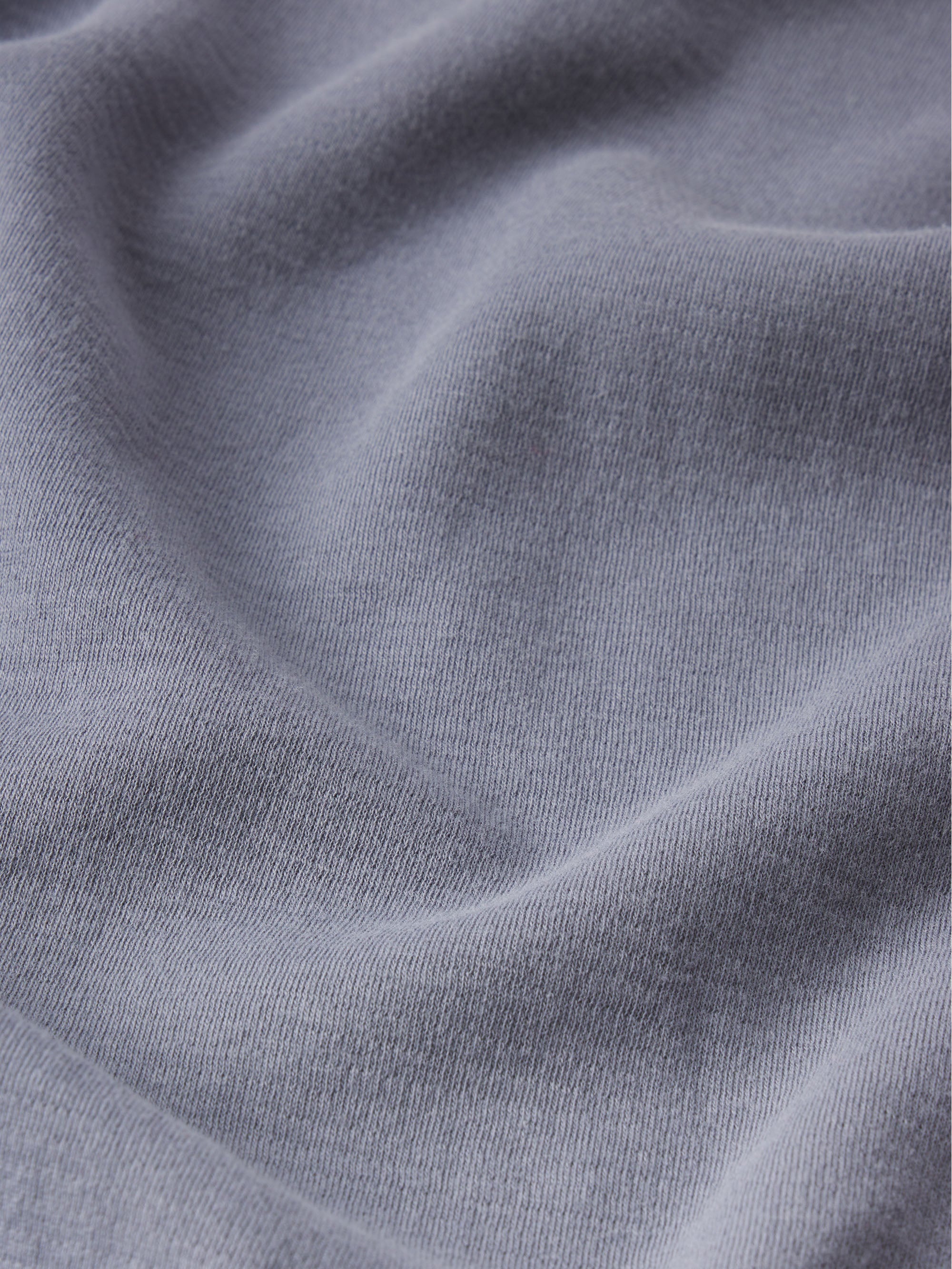 Duo Fold Tee in Smoky Blue - 2