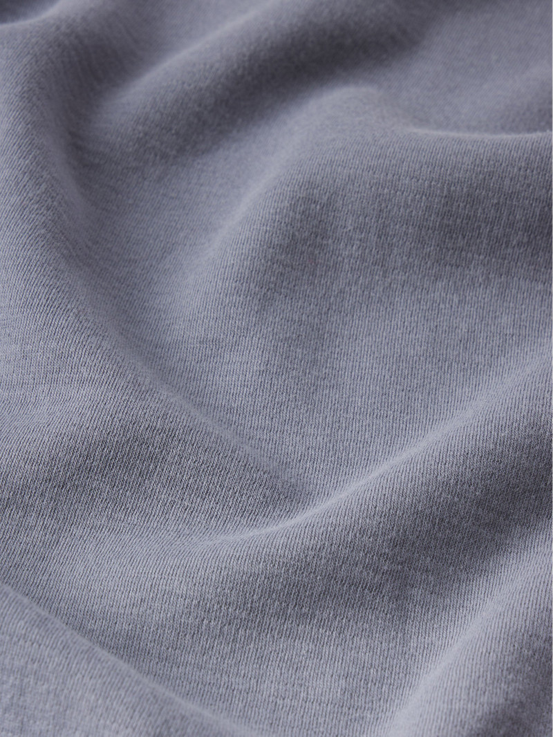 FRAME Duo Fold Tee in Smoky Blue outlook