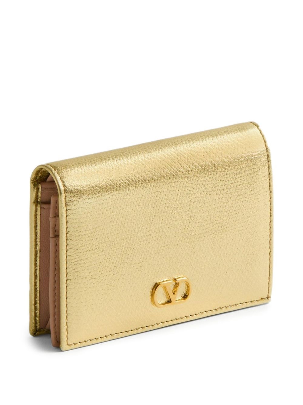 VLogo Signature leather wallet - 5