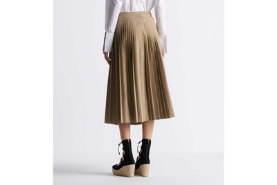 Dior Pleated Mid-Length Skirt outlook
