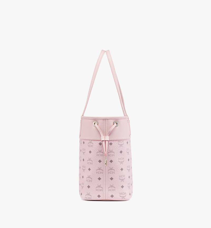 MCM Aren Shopper in Visetos Leather Mix outlook