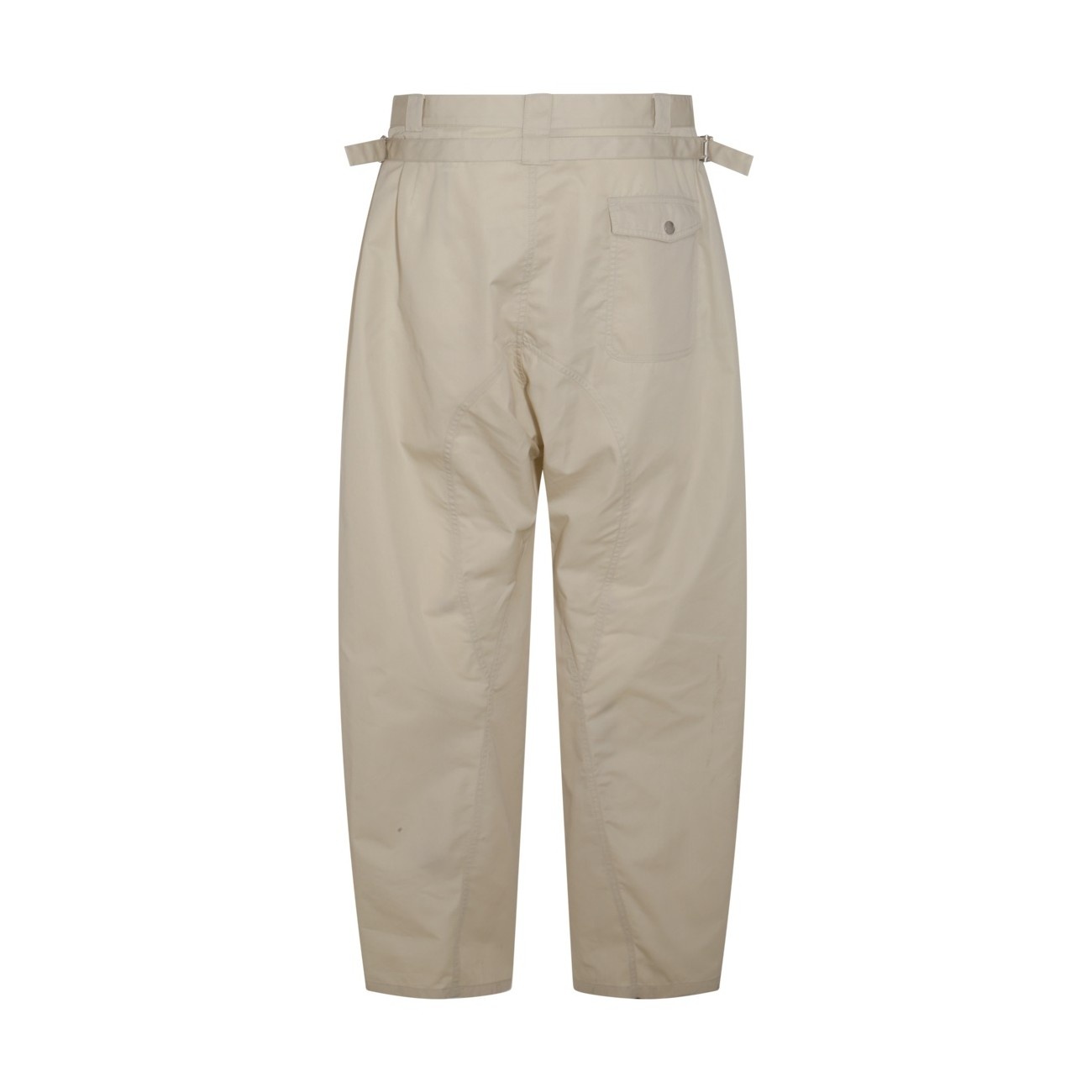light grey cotton pants - 2