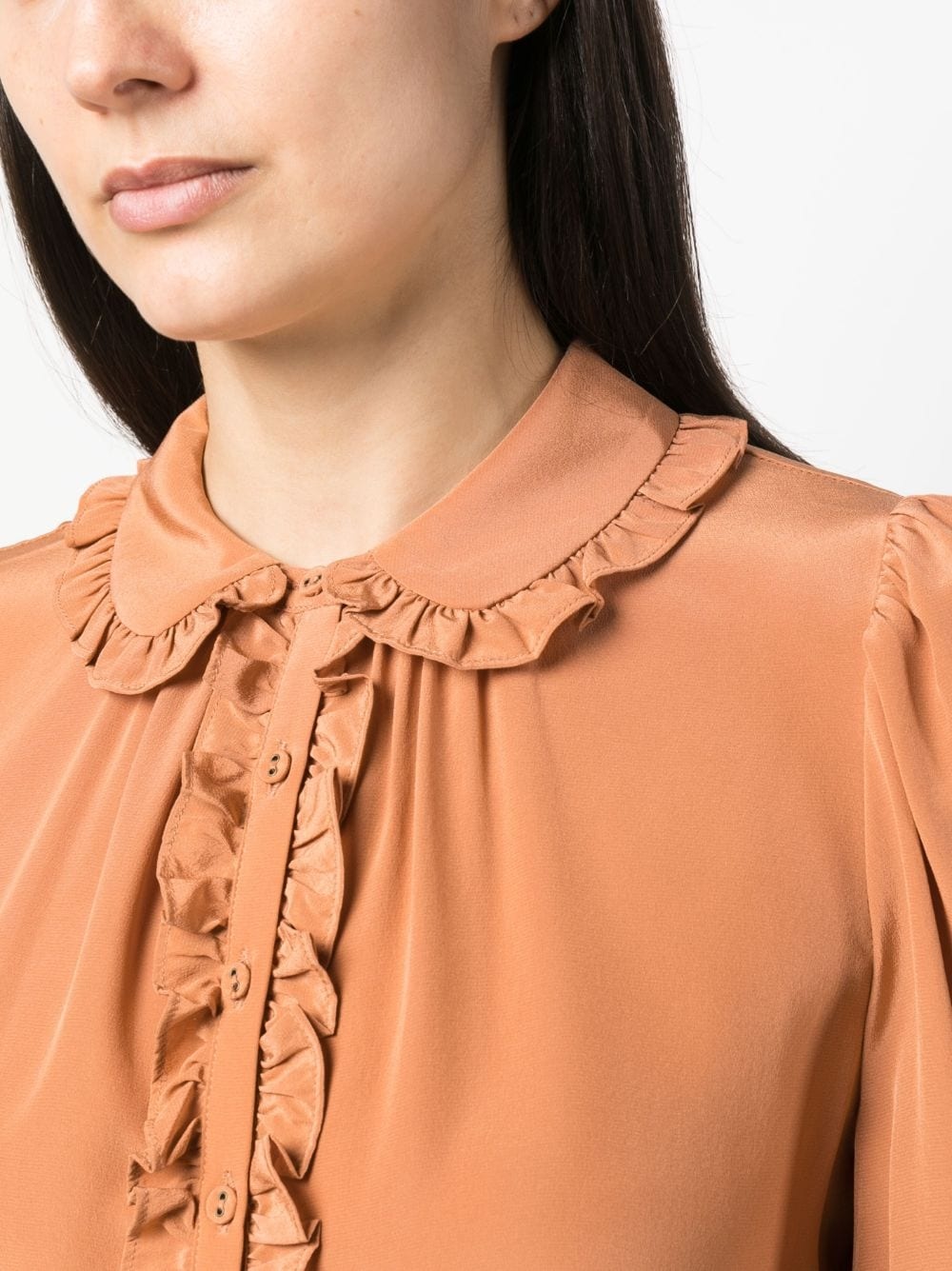 Philipa ruffled silk blouse - 5