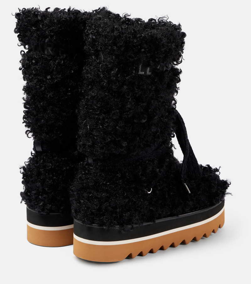 Stella McCartney Elyse faux fur snow boots outlook