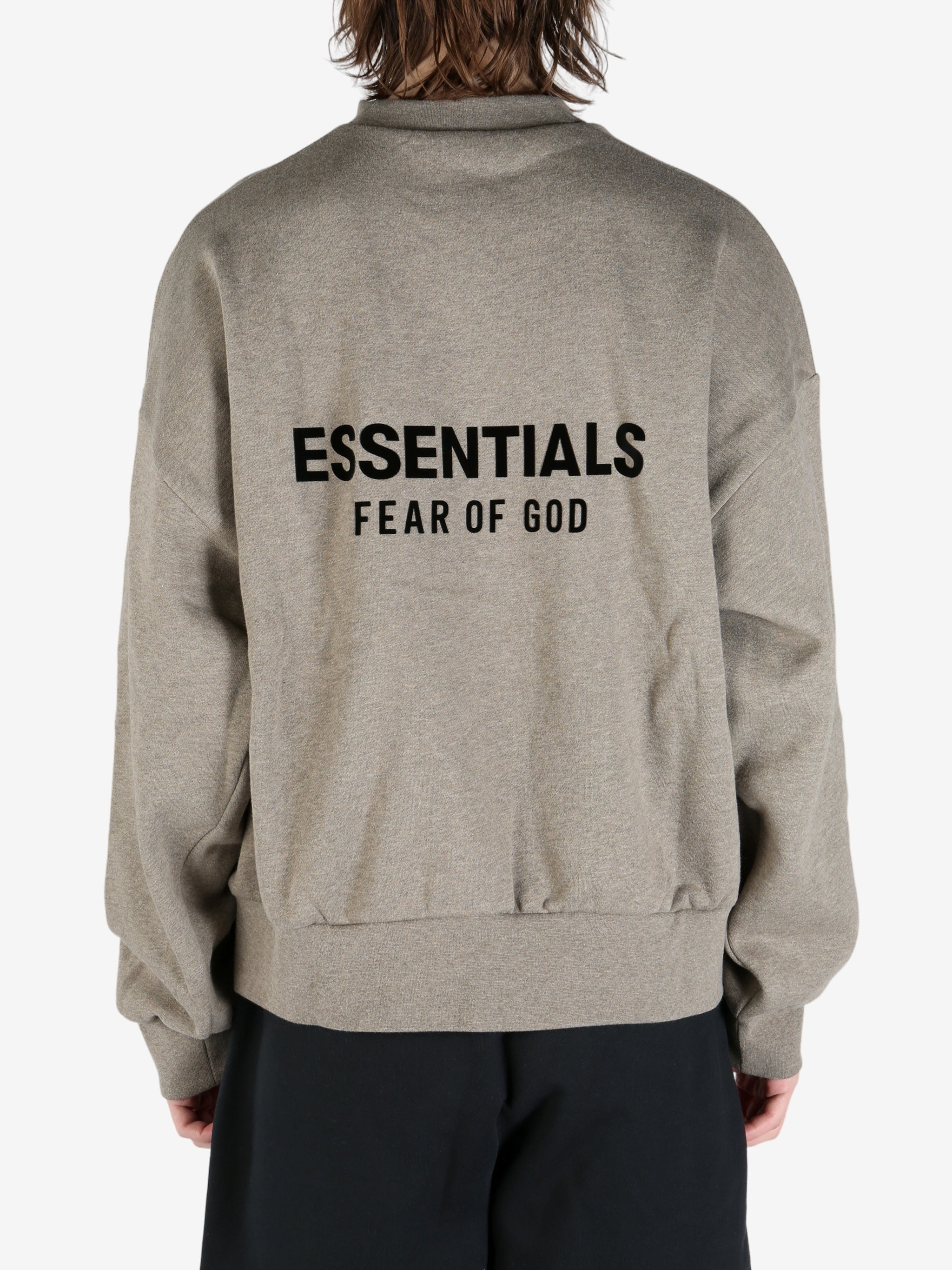 FEAR OF GOD ESSENTIALS - Men Classic Fit Fleece Crewneck - 3