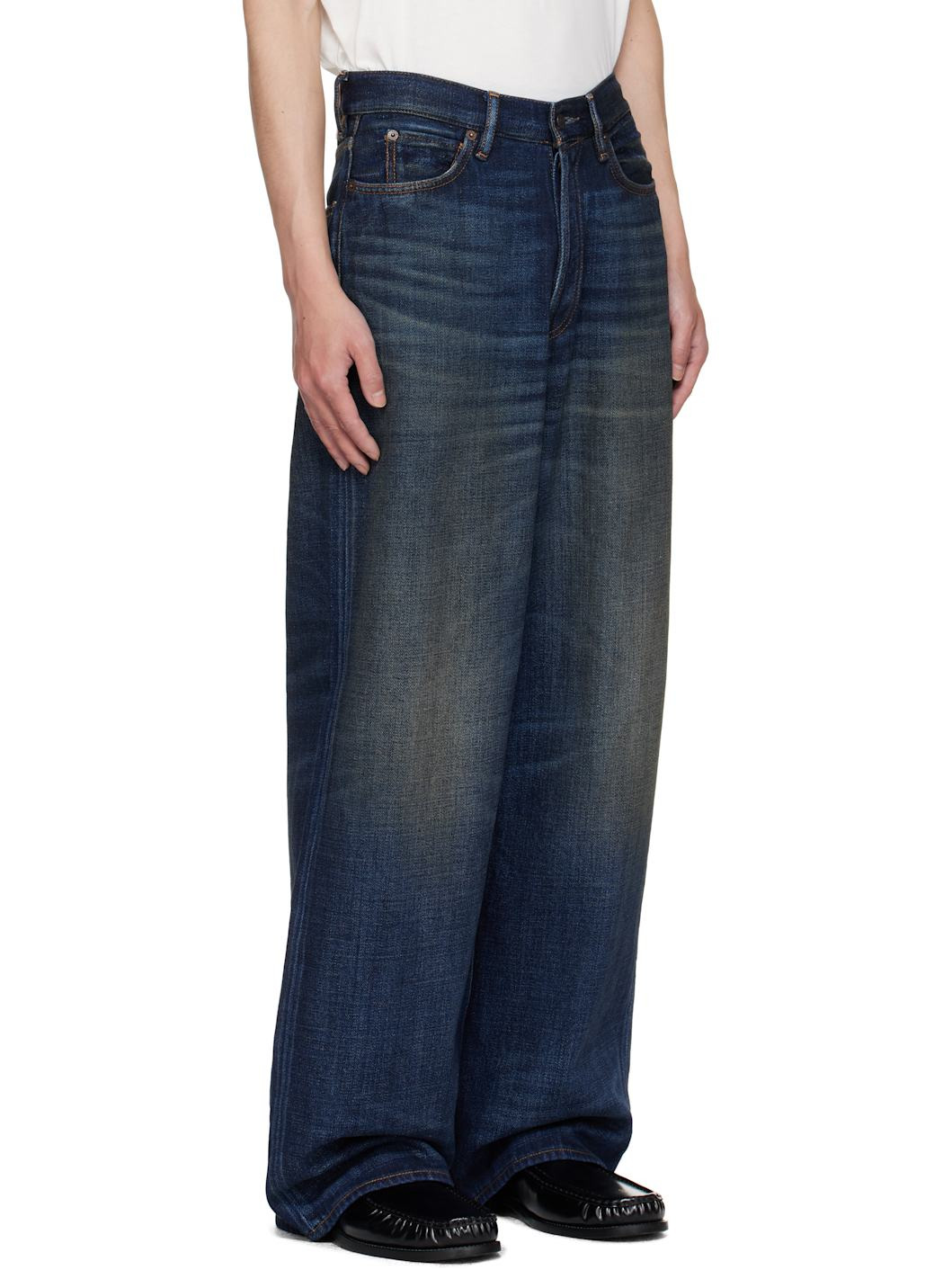 Navy Loose Fit 1981 Jeans - 2