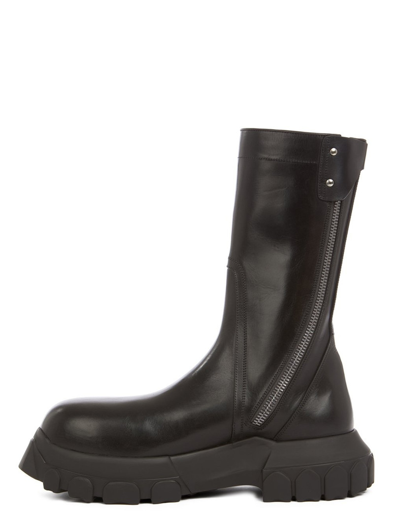 Black Platform Creeper Boots 3