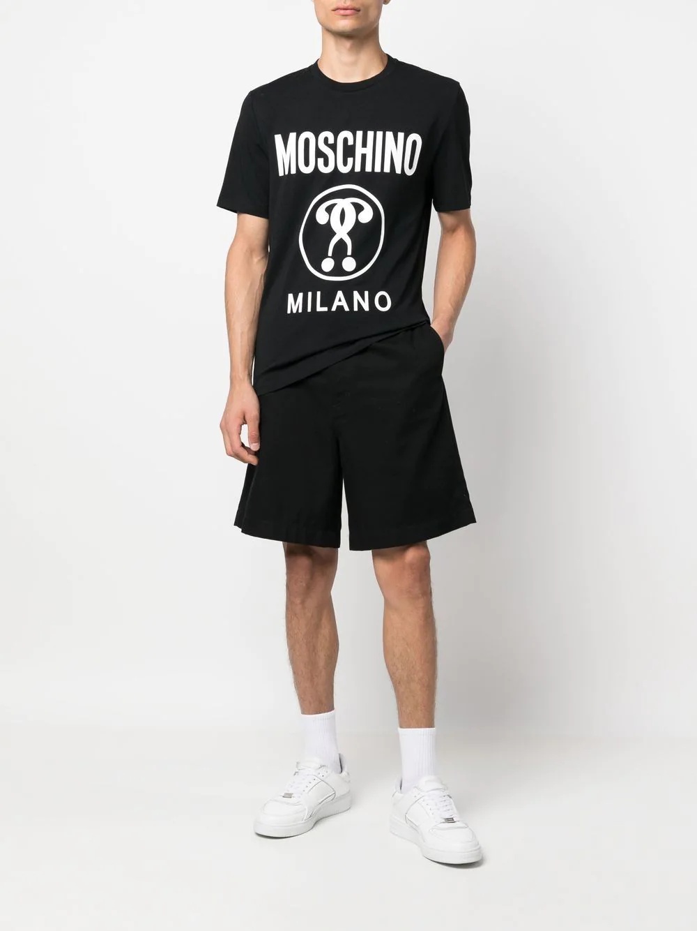 logo-print short-sleeved T-shirt - 2