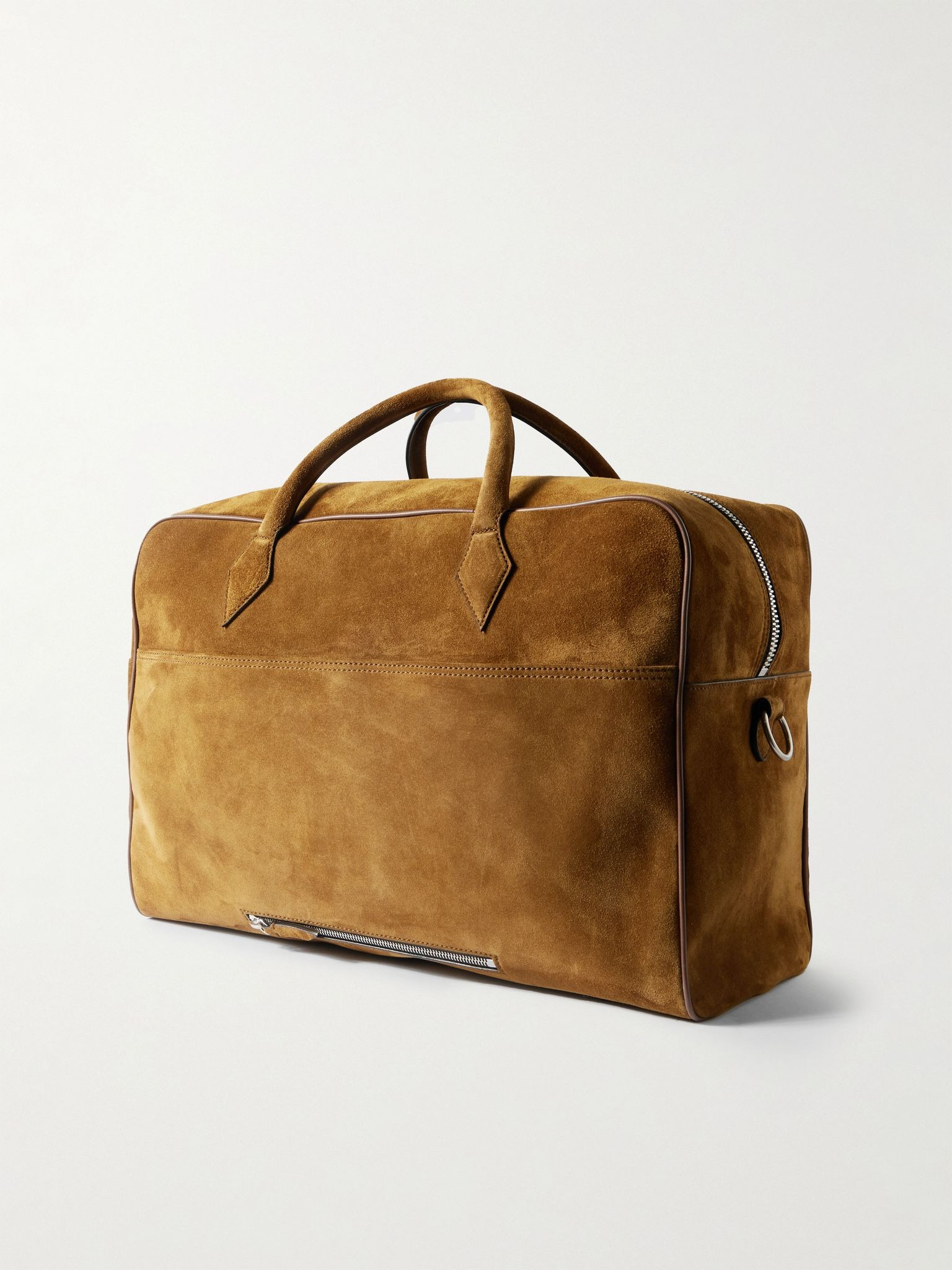 Closer Two Day Suede Holdall Tan - 3