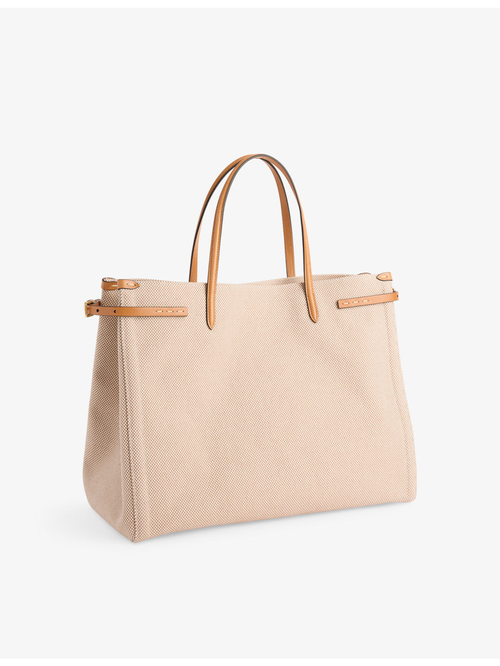 Antibes Large Cotton Canvas Tote Bag - 4