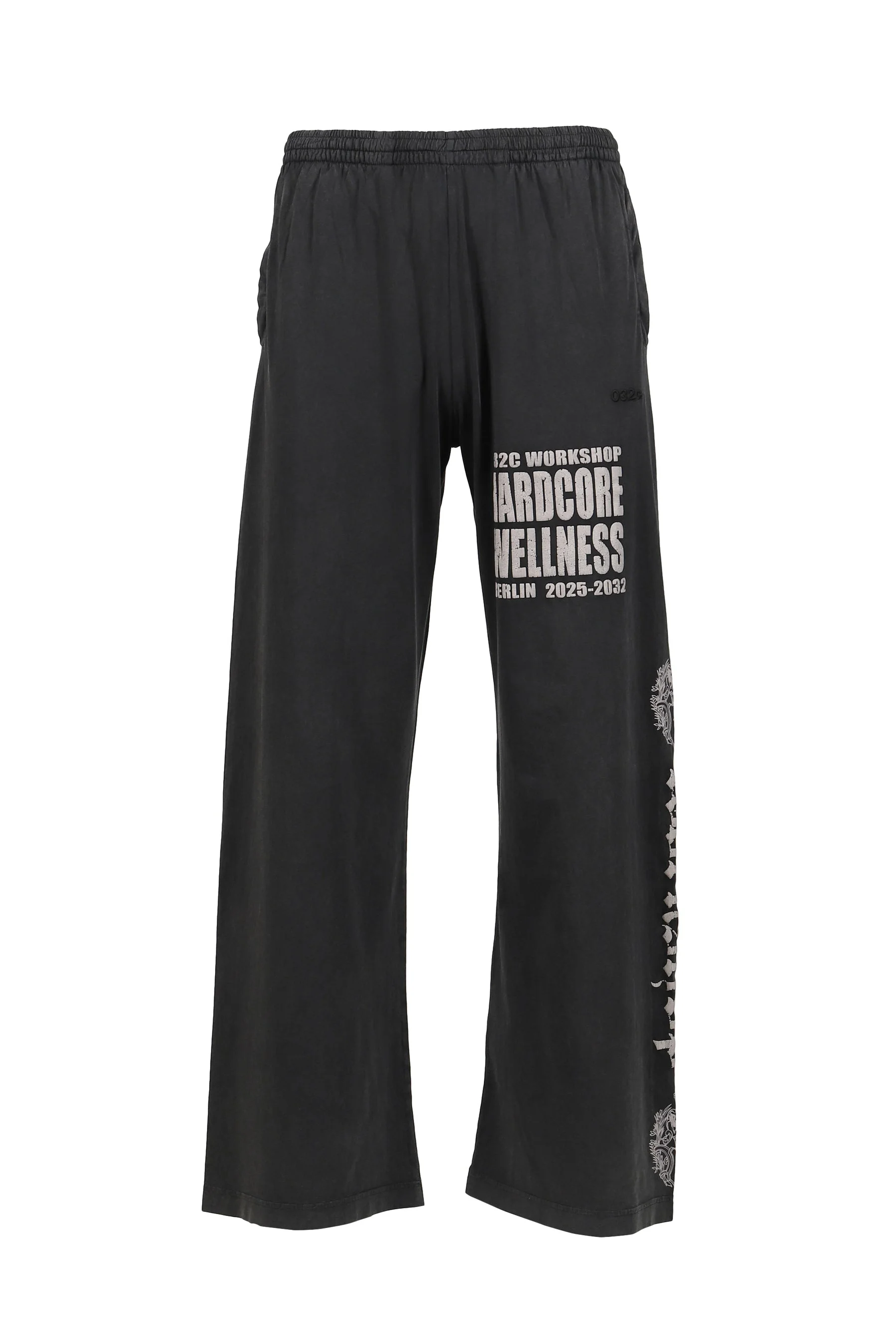 HARDCORE WELLNESS'' PANTS / BLK - 1