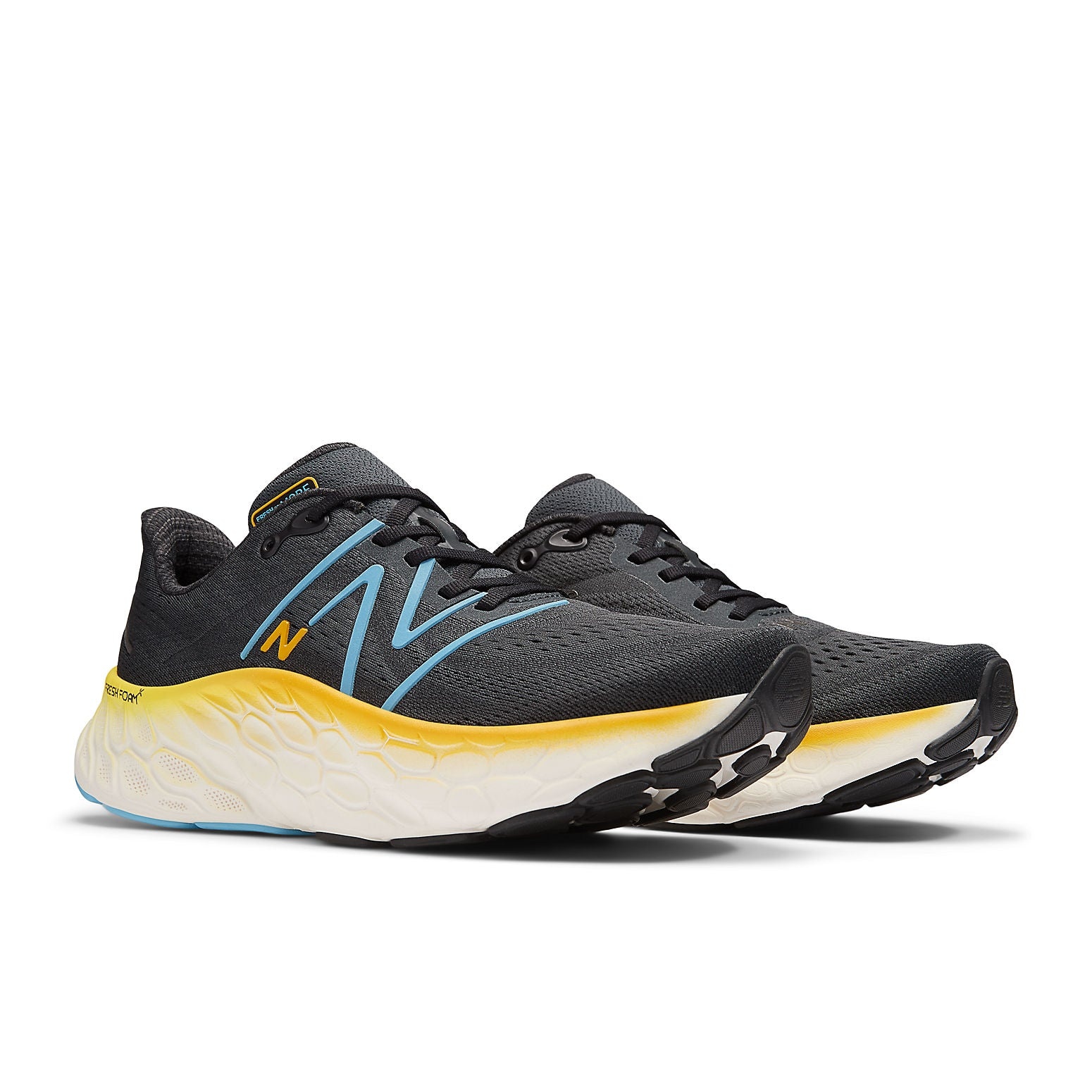 New Balance Fresh Foam X More v4 'Black Yellow' MMORCD4 - 3