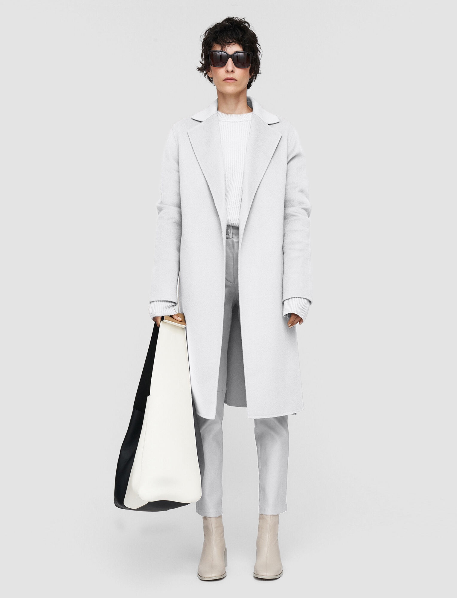 Double Face Cashmere Cenda Long Coat - 2