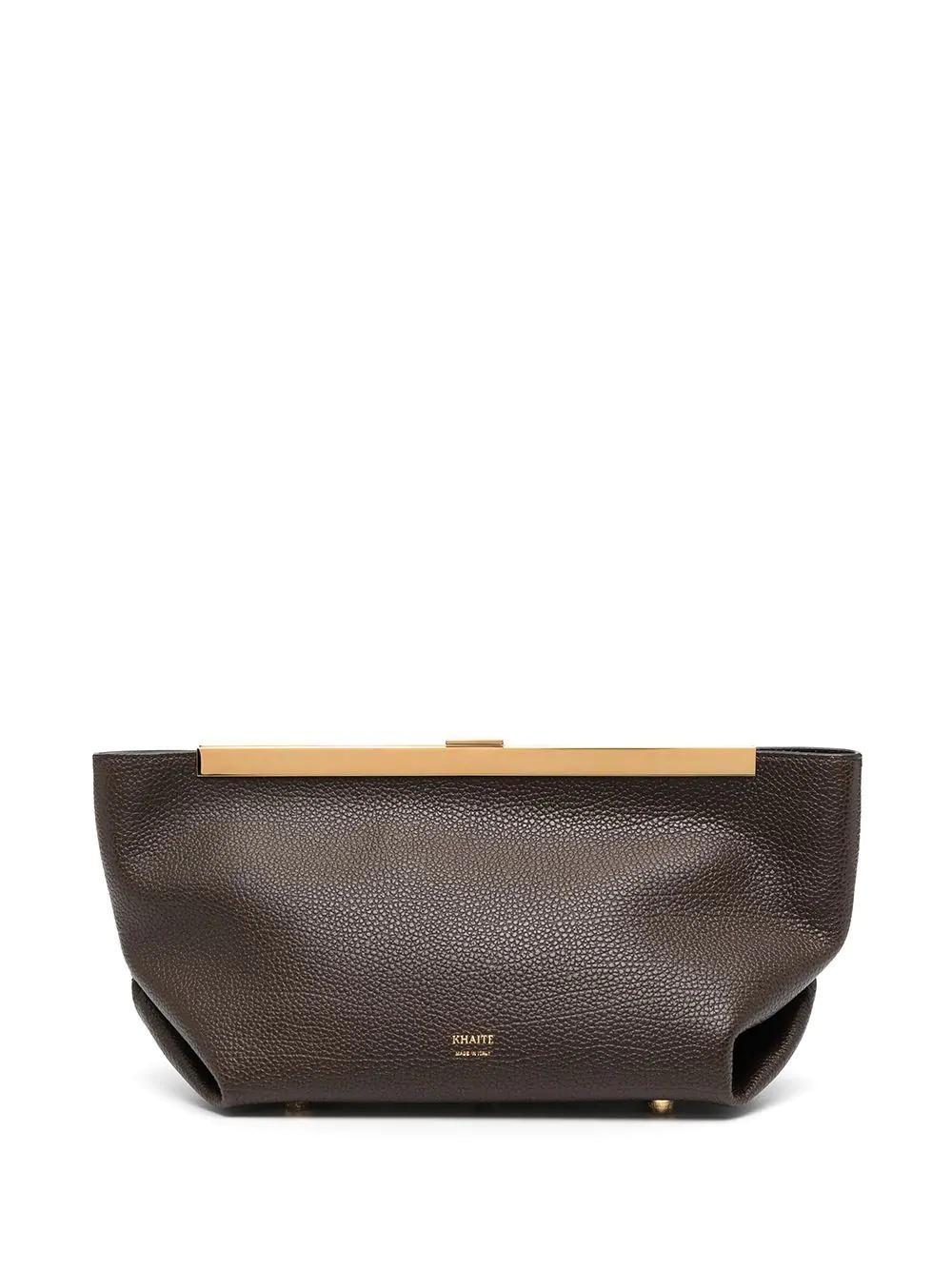 The Aimee leather clutch bag - 1