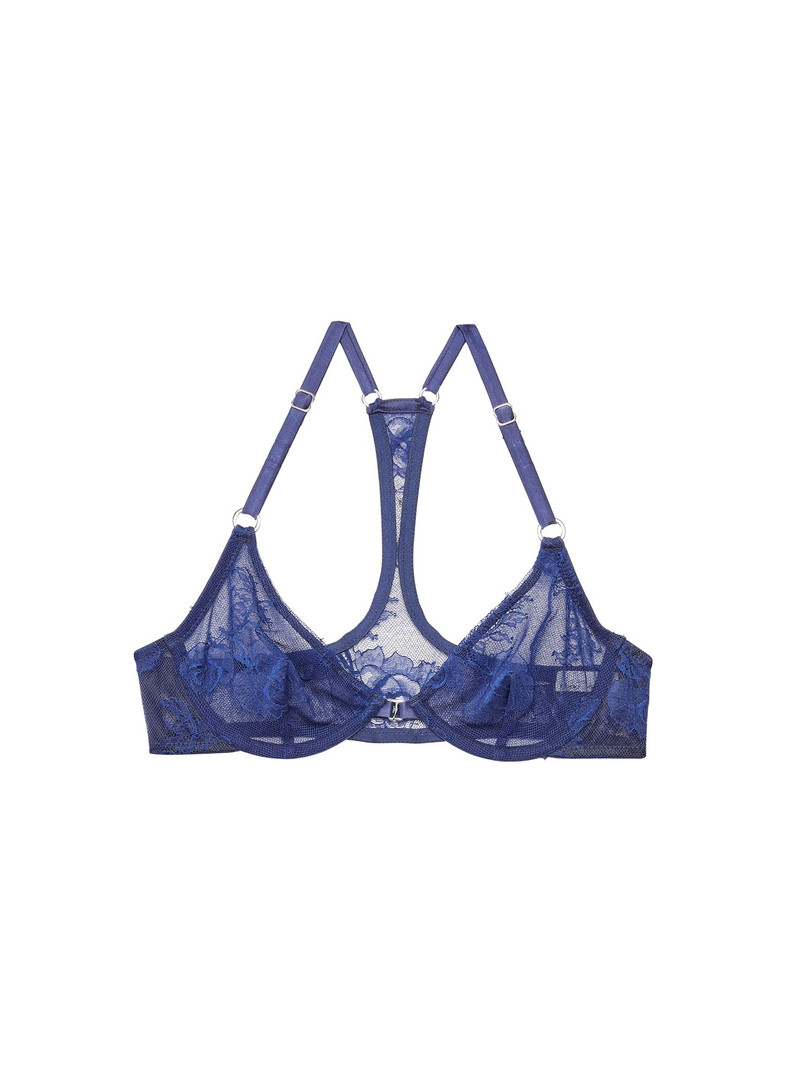 Bouquet Lace Racerback Demi Bra 1