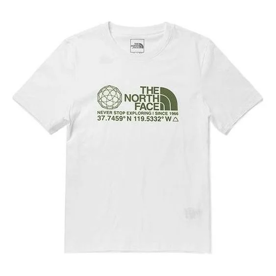 THE NORTH FACE Coordinates Short Sleeve T-Shirt 'White' NF0A7WAT-FN4 - 1