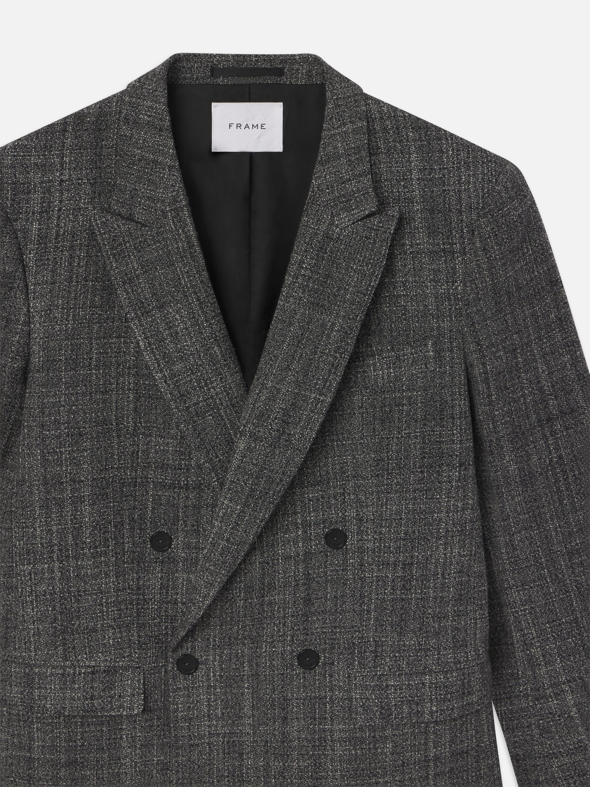 Tweed Blazer in Grey - 2