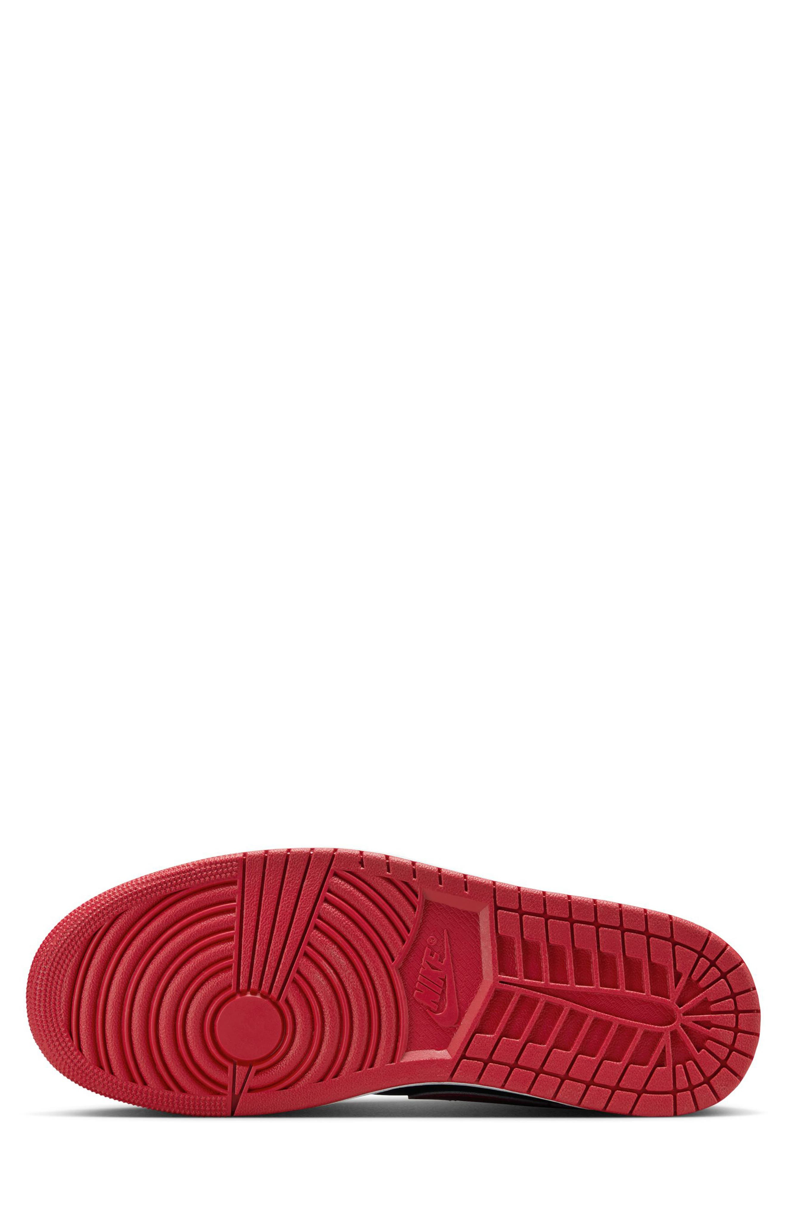 Nike Air Jordan 1 Low SE Sneaker in Black/Varsity Red at Nordstrom - 4