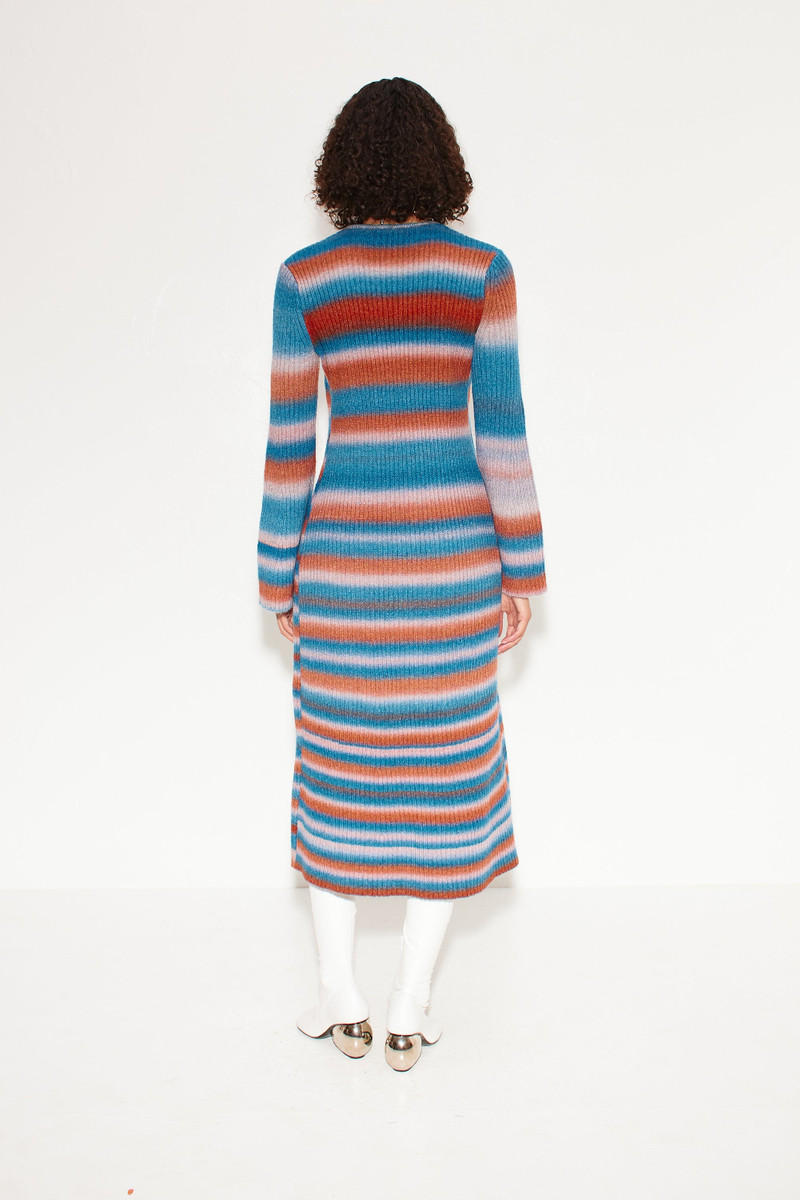 Axon Dress in Matisse Blue Multi 4