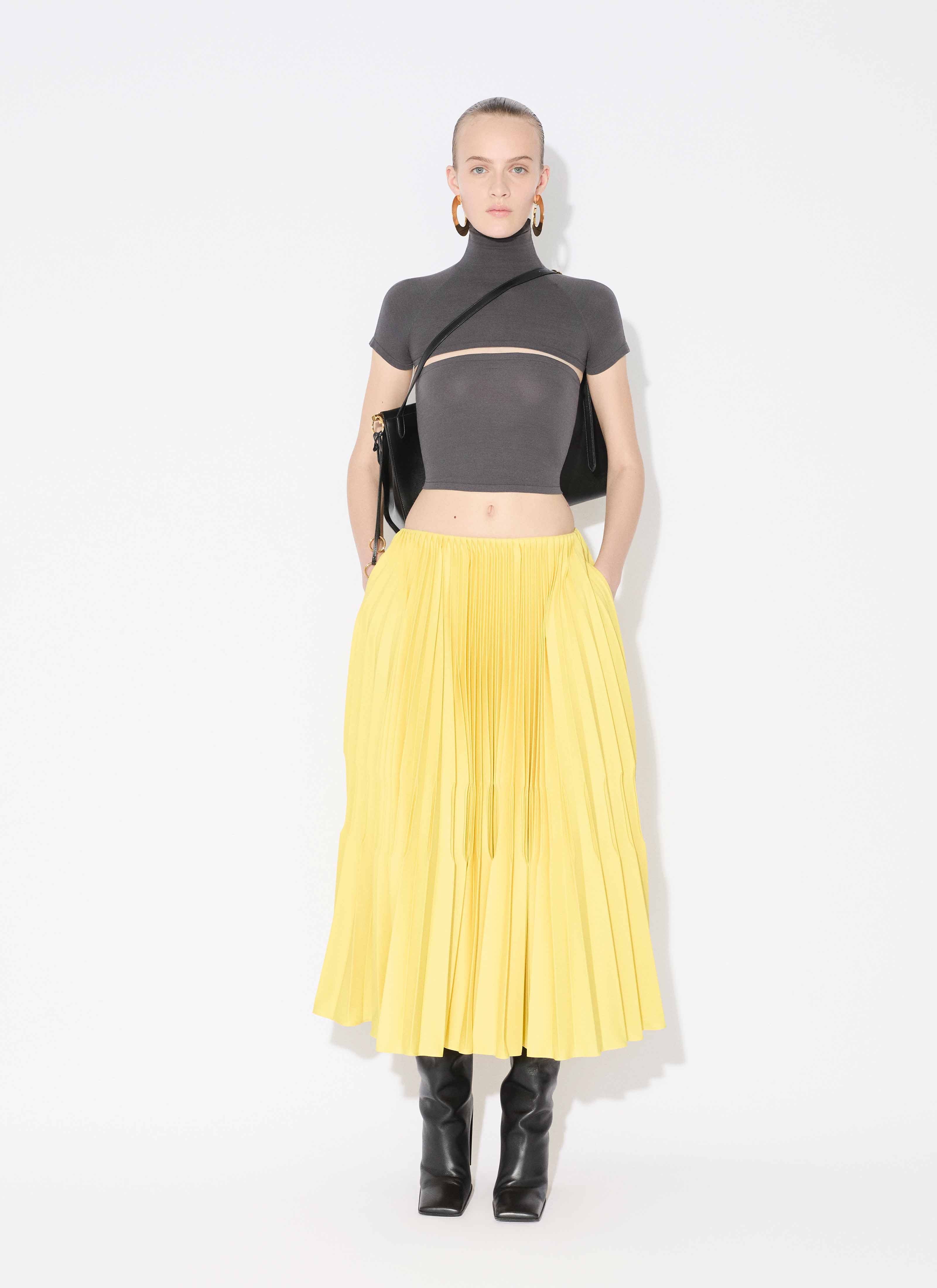 SECOND-SKIN KNIT CUT-OUT TOP - 2