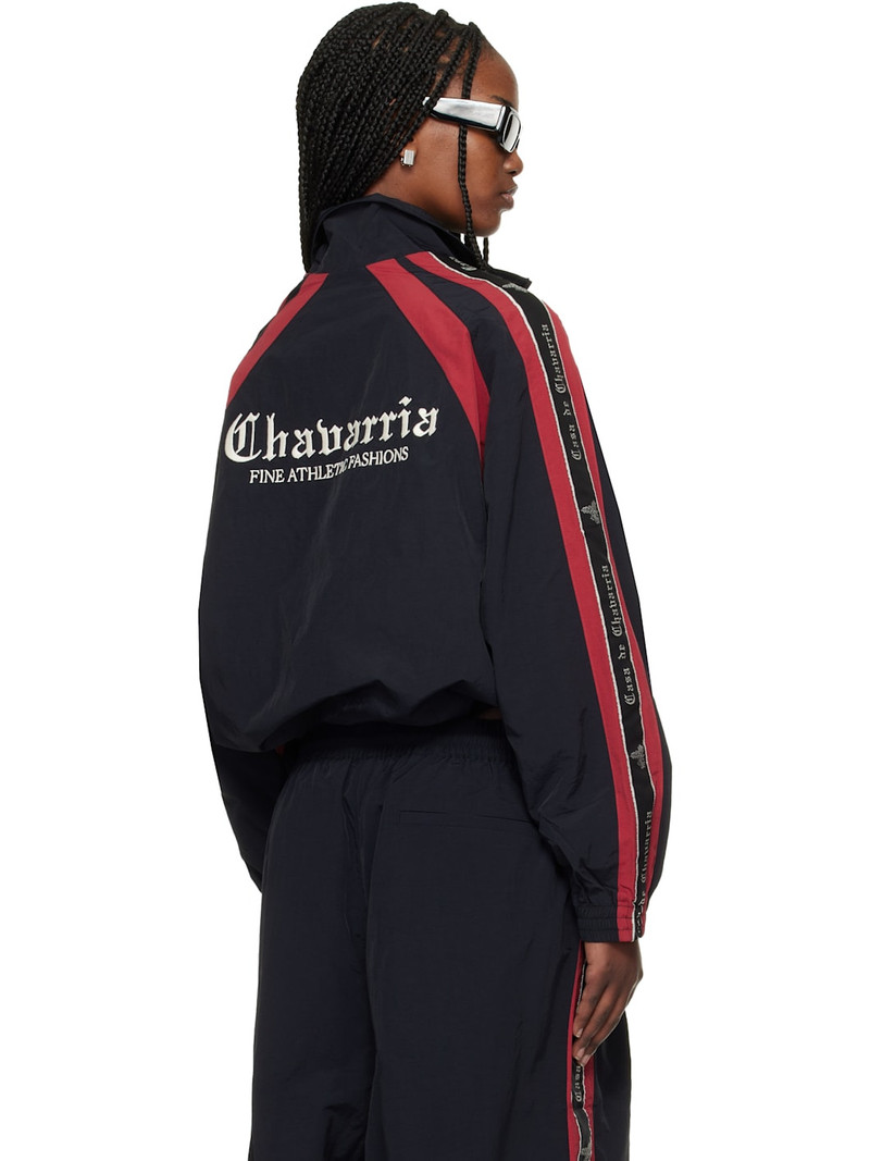 Black & Red 'Casa De Chavarria' Tape Jacket 3