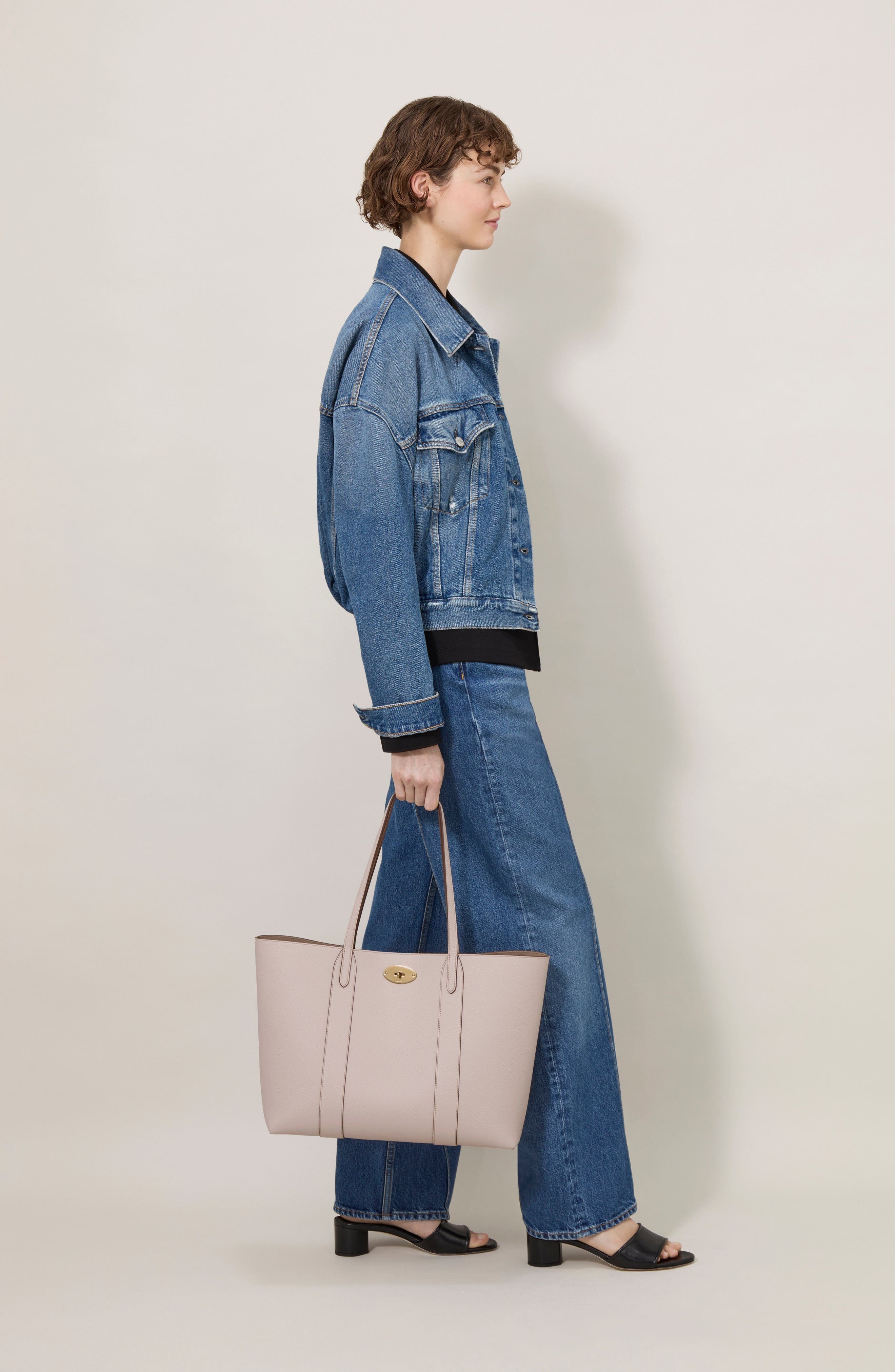 Mulberry Bayswater Leather Tote in Blossom Pink at Nordstrom - 2