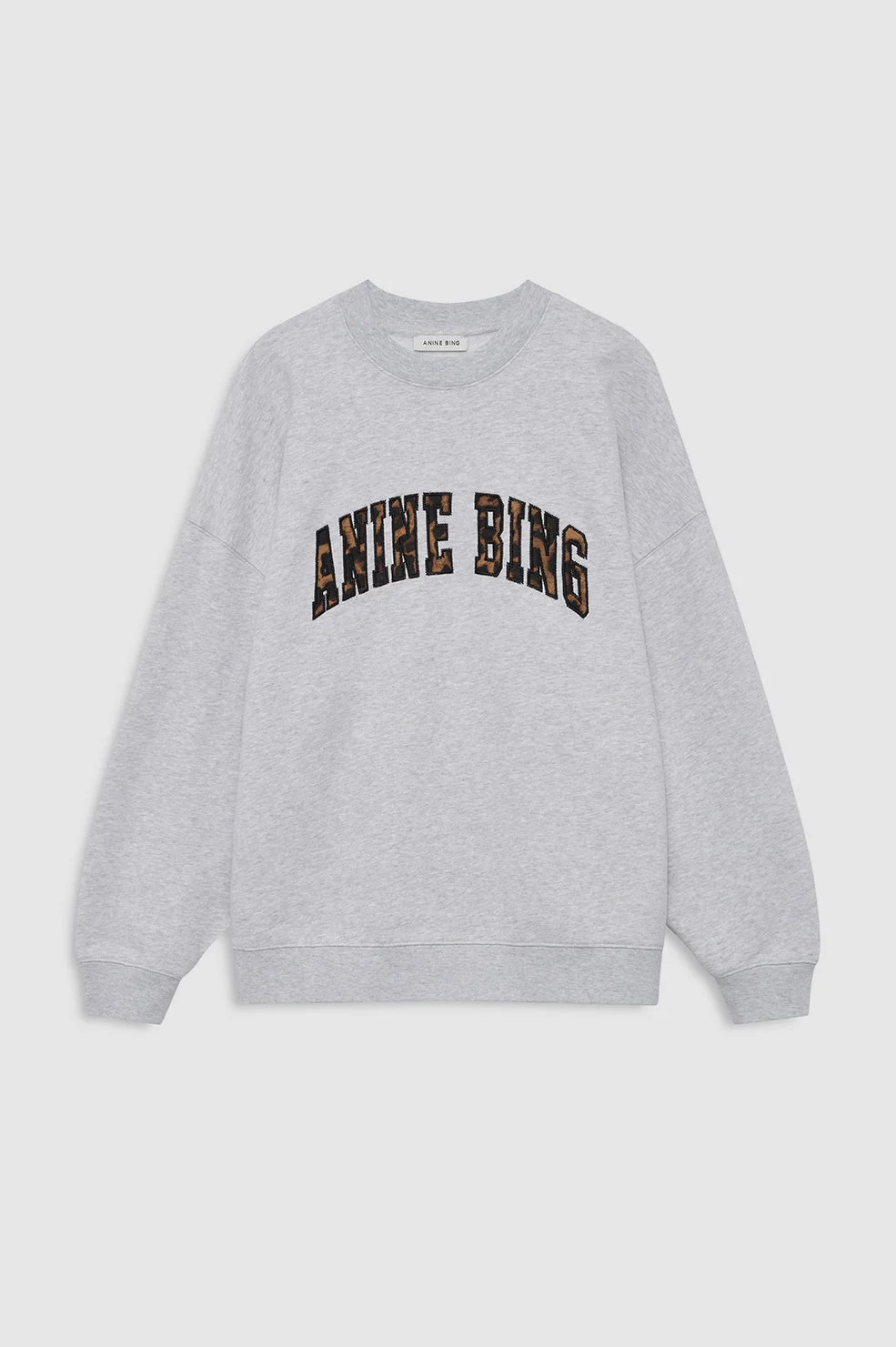 Miles Sweatshirt Anine Bing Leopard - Heather Grey - 1