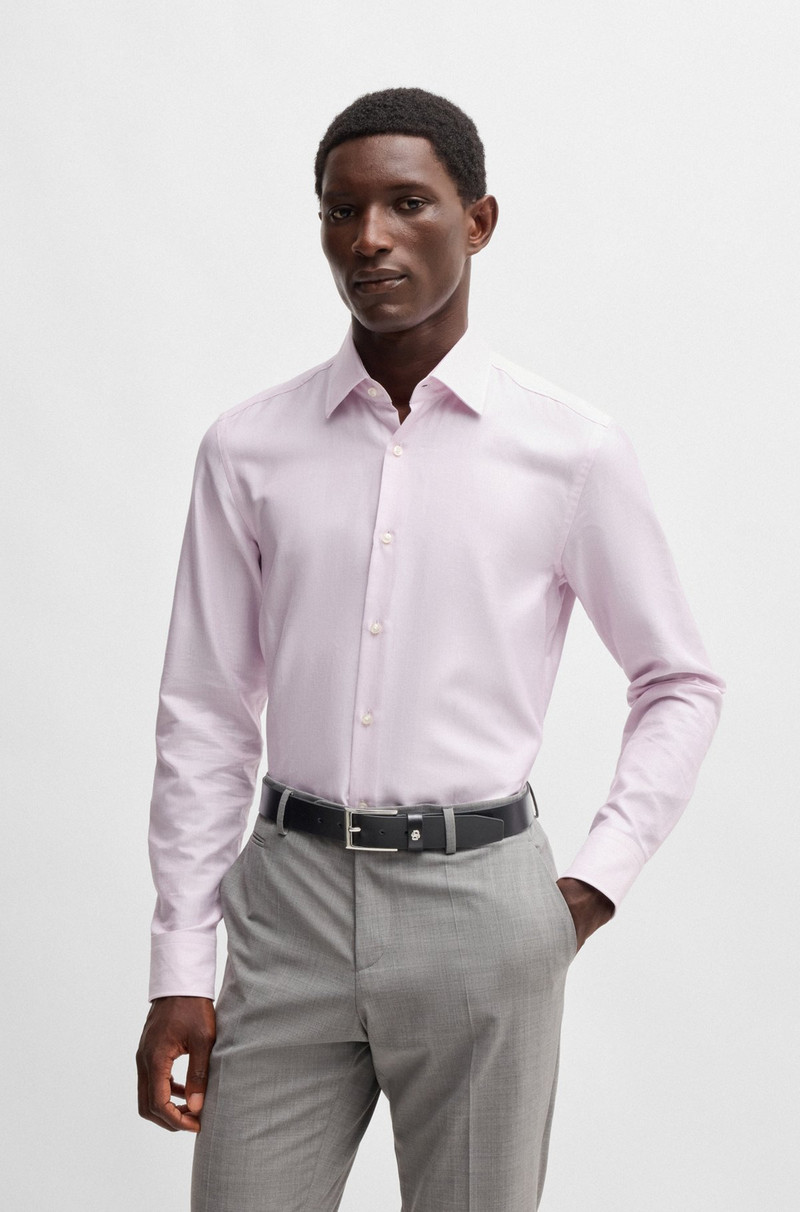 BOSS ITALIAN-LEATHER BELT WITH DOUBLE B MONOGRAM KEEPER outlook