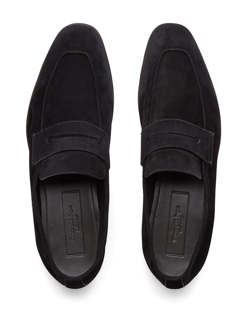 low-heel penny loafers - 4