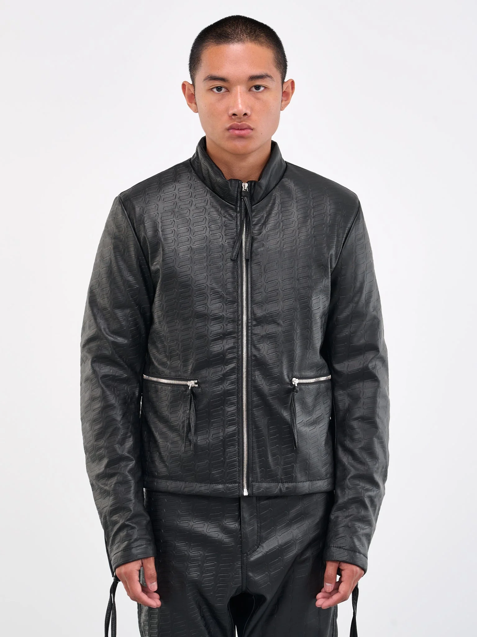 Embossed Rider Jacket - 1