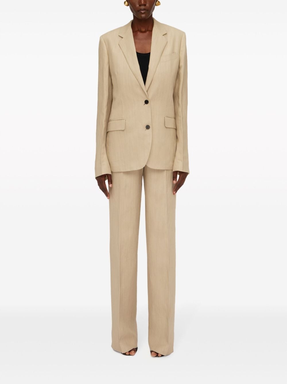 tailored high-waisted trousers - 2