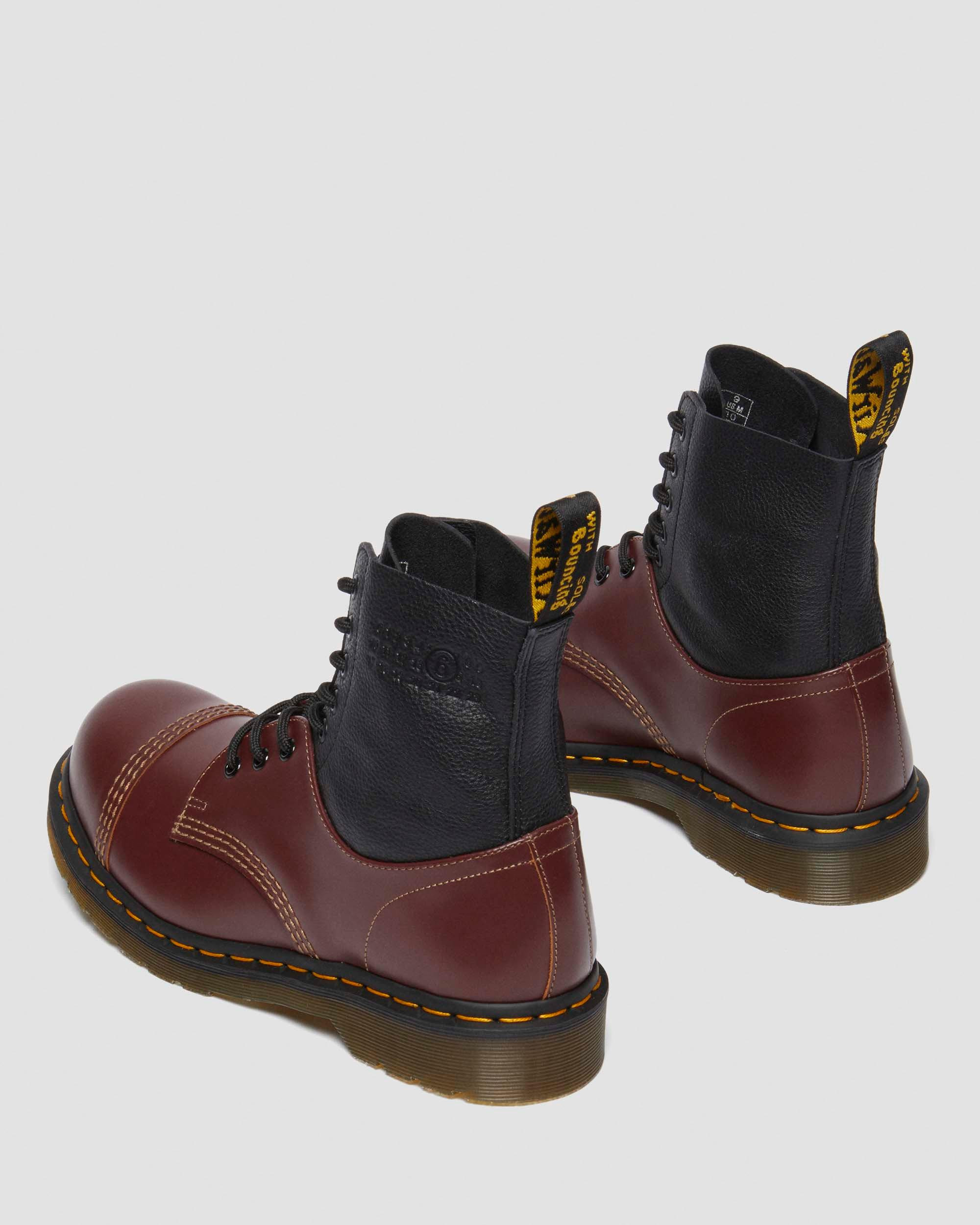 1460 / 1461 MM6 Steel Toe Leather Boots - 6