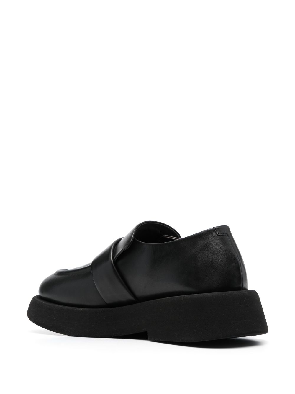slip-on leather loafers - 6
