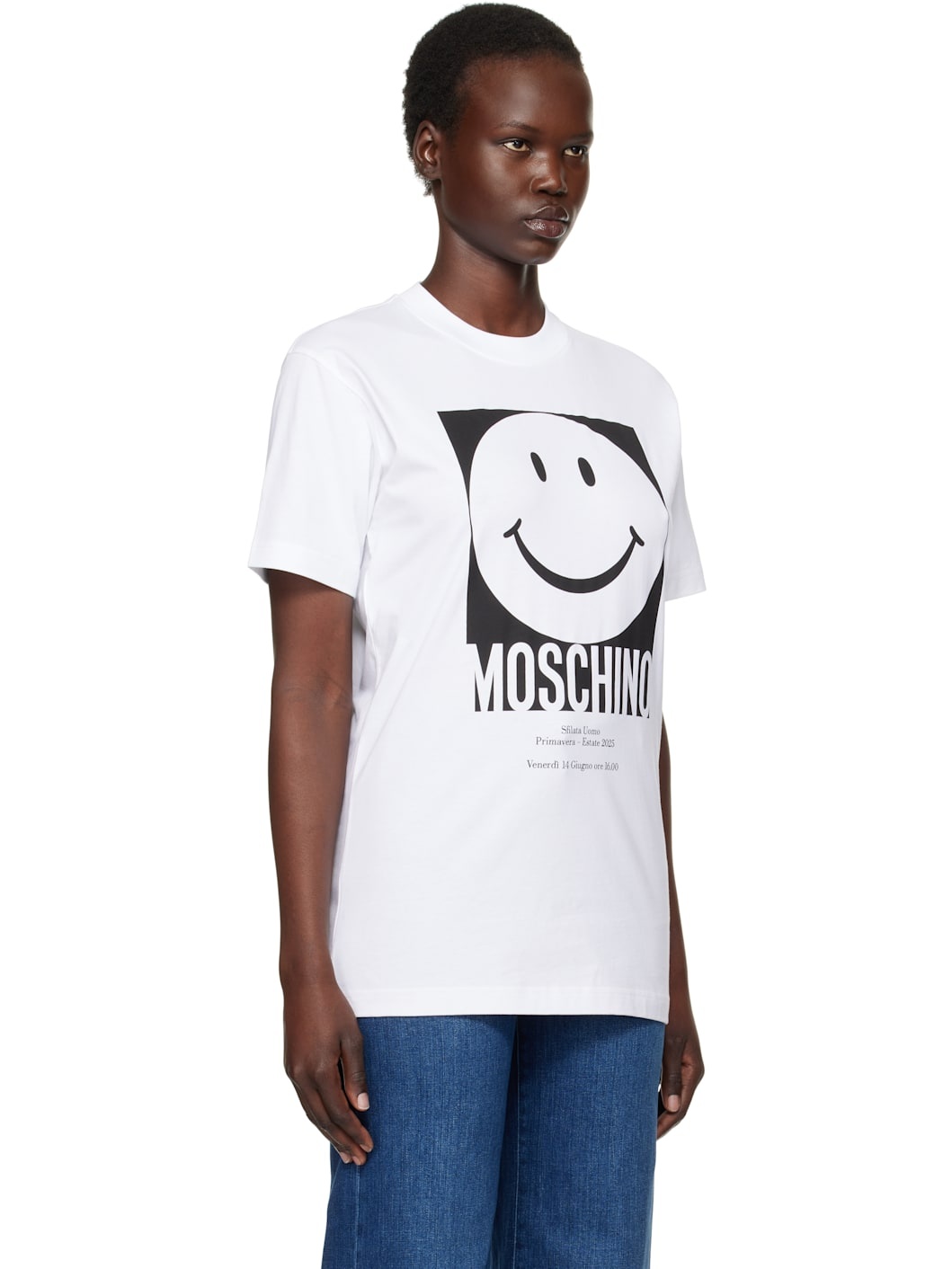 White Smiley T-shirt - 2