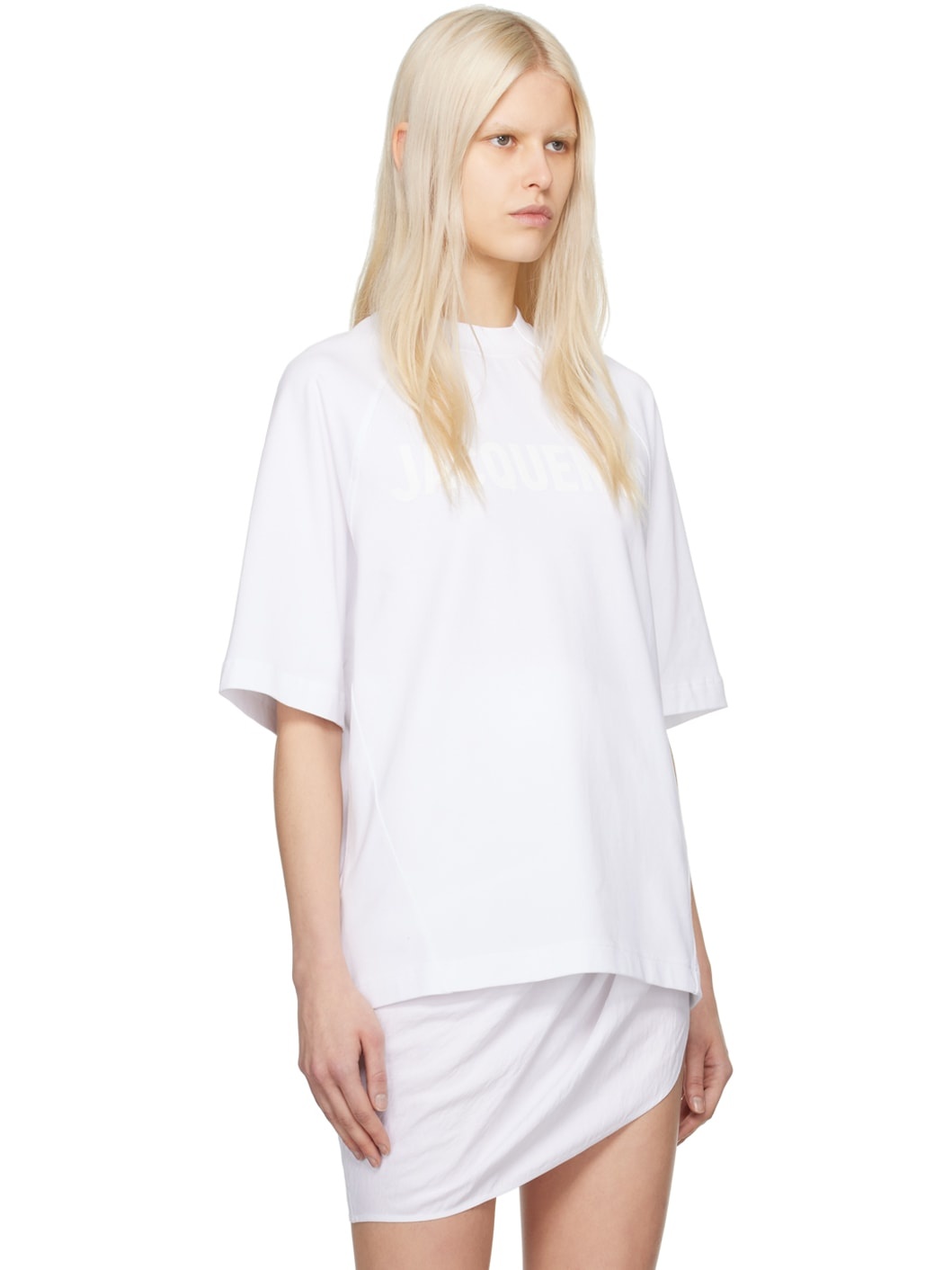 White Les Classiques 'Le T-Shirt Typo' T-Shirt - 2
