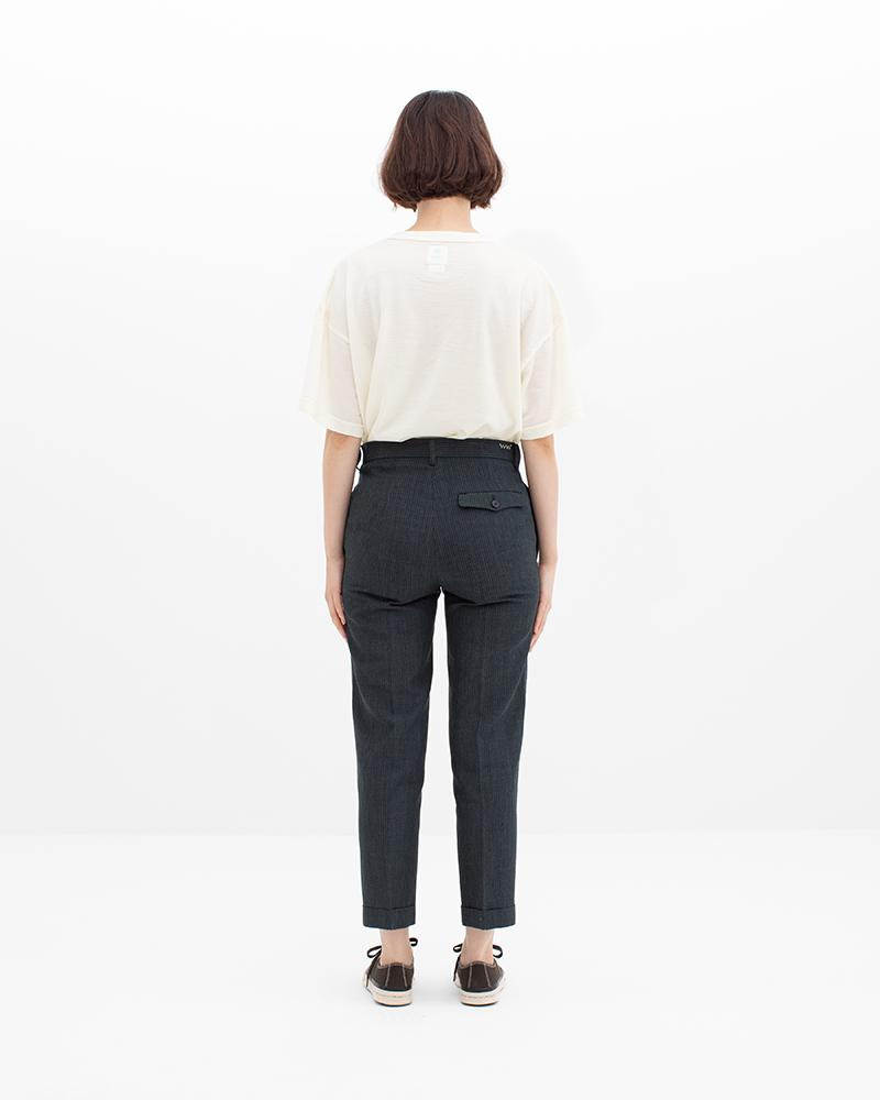 TIGHT SLACKS SANTOME (N.D.) W DK.INDIGO - 5