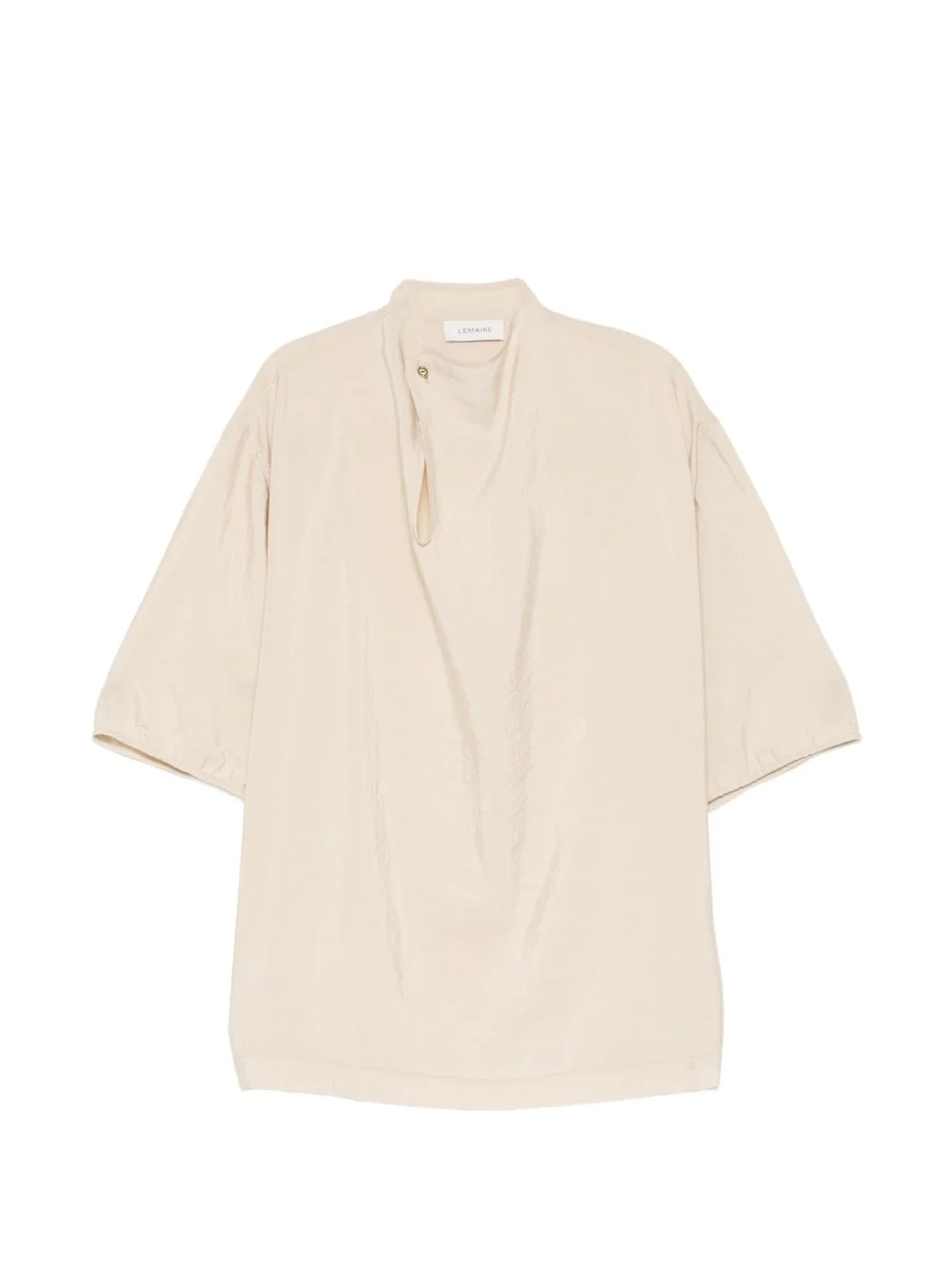 soft-collar blouse - 1