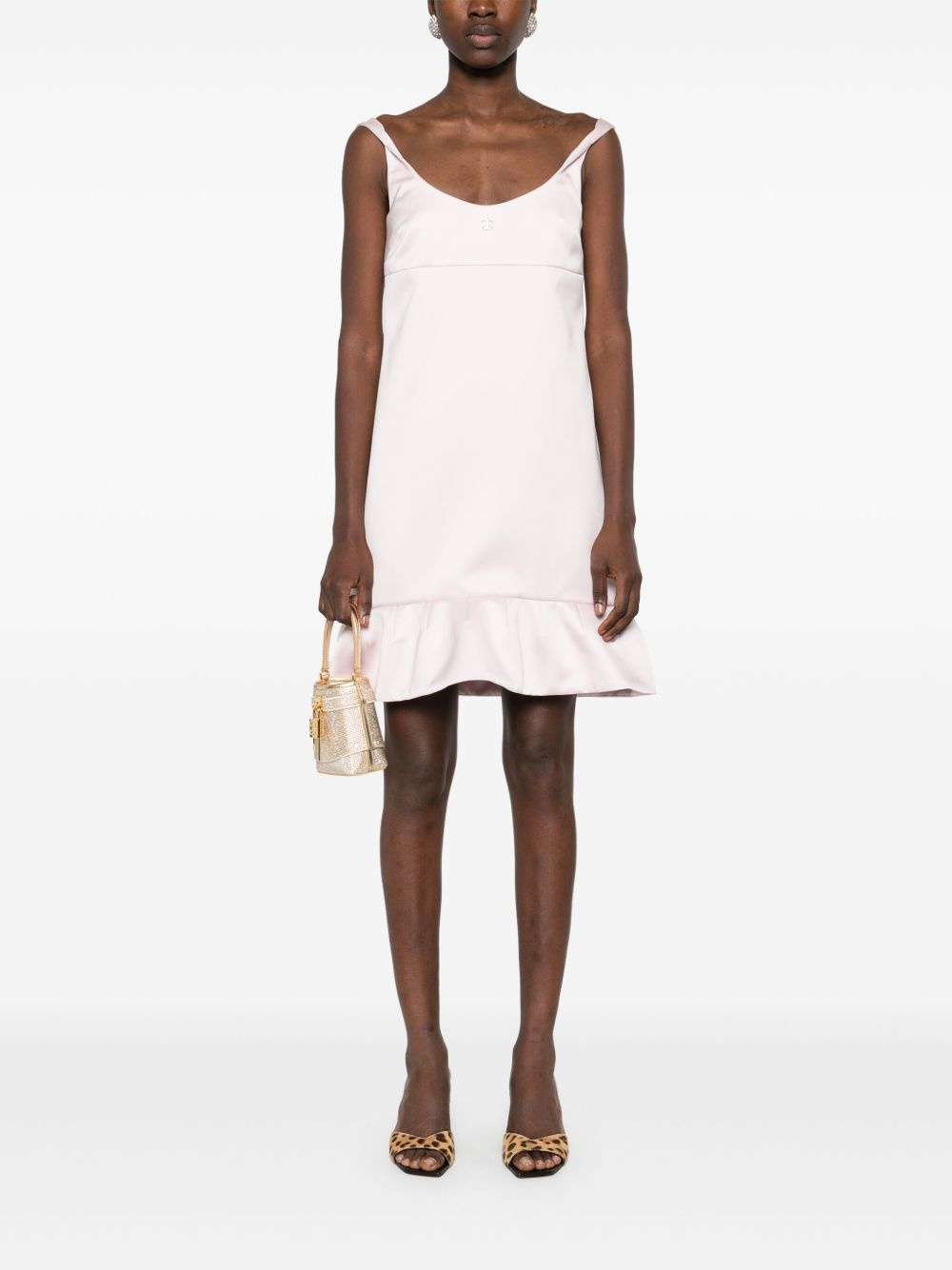 4G satin mini dress - 2
