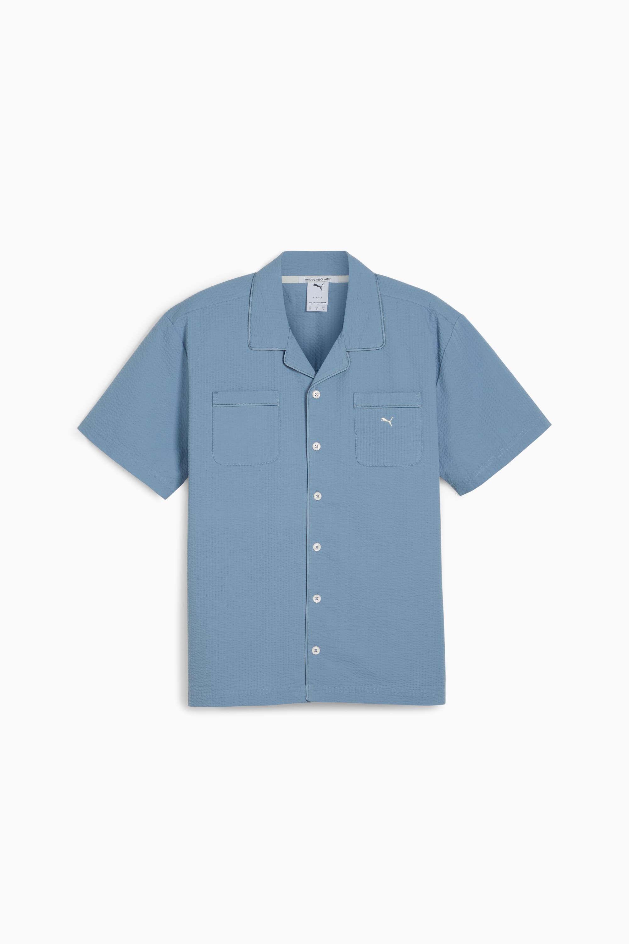 MMQ Men's Seersucker Shirt - 1