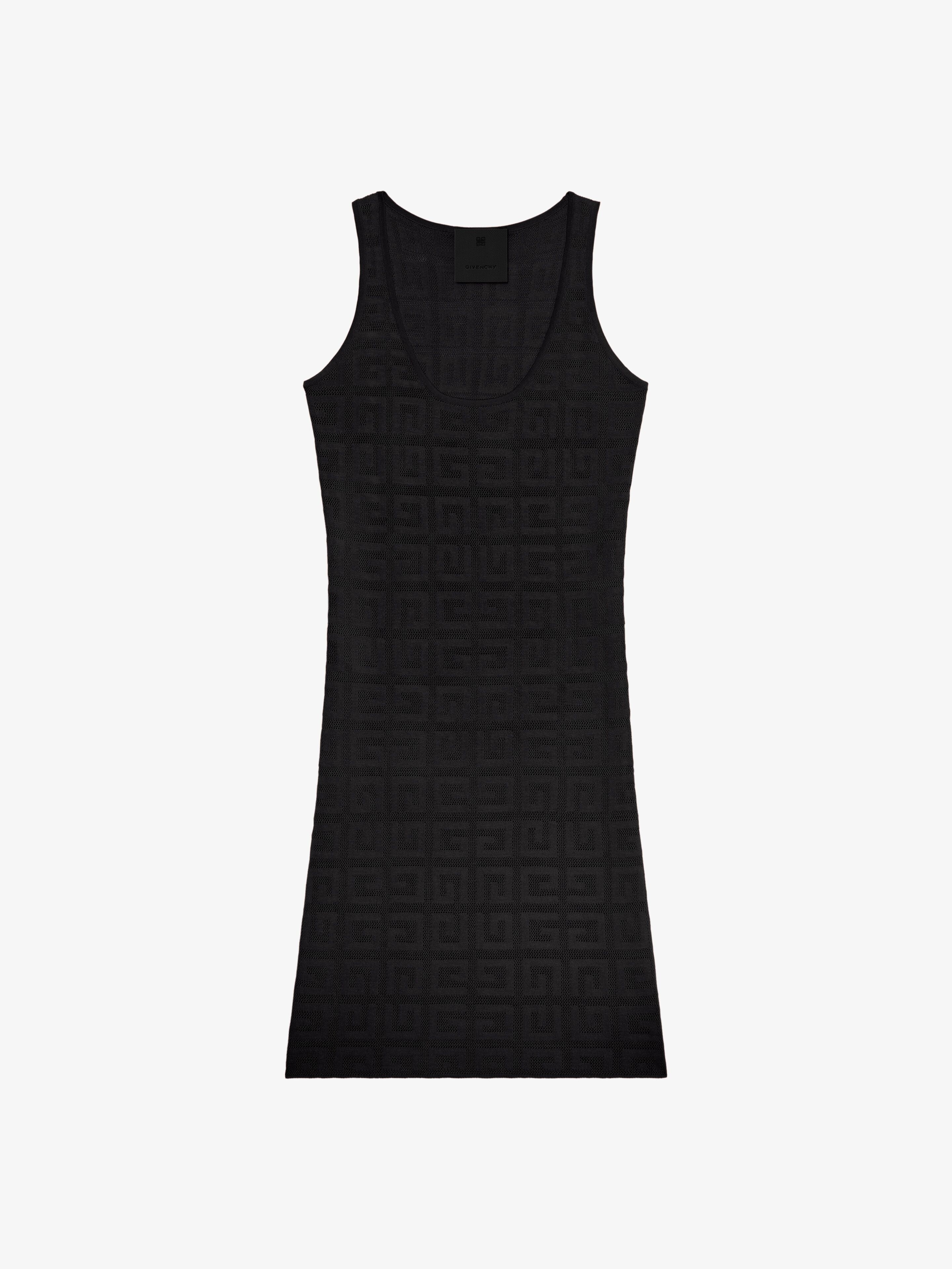 TANK TOP DRESS IN 4G JACQUARD - 1