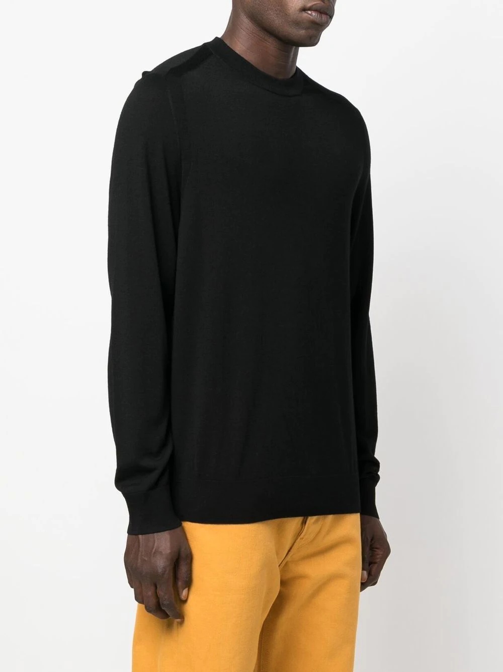 crew-neck knit jumper - 3