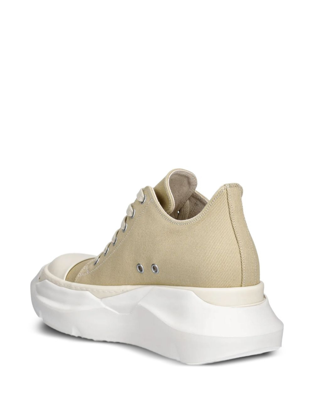 Abstract low-top platform sneakers - 4
