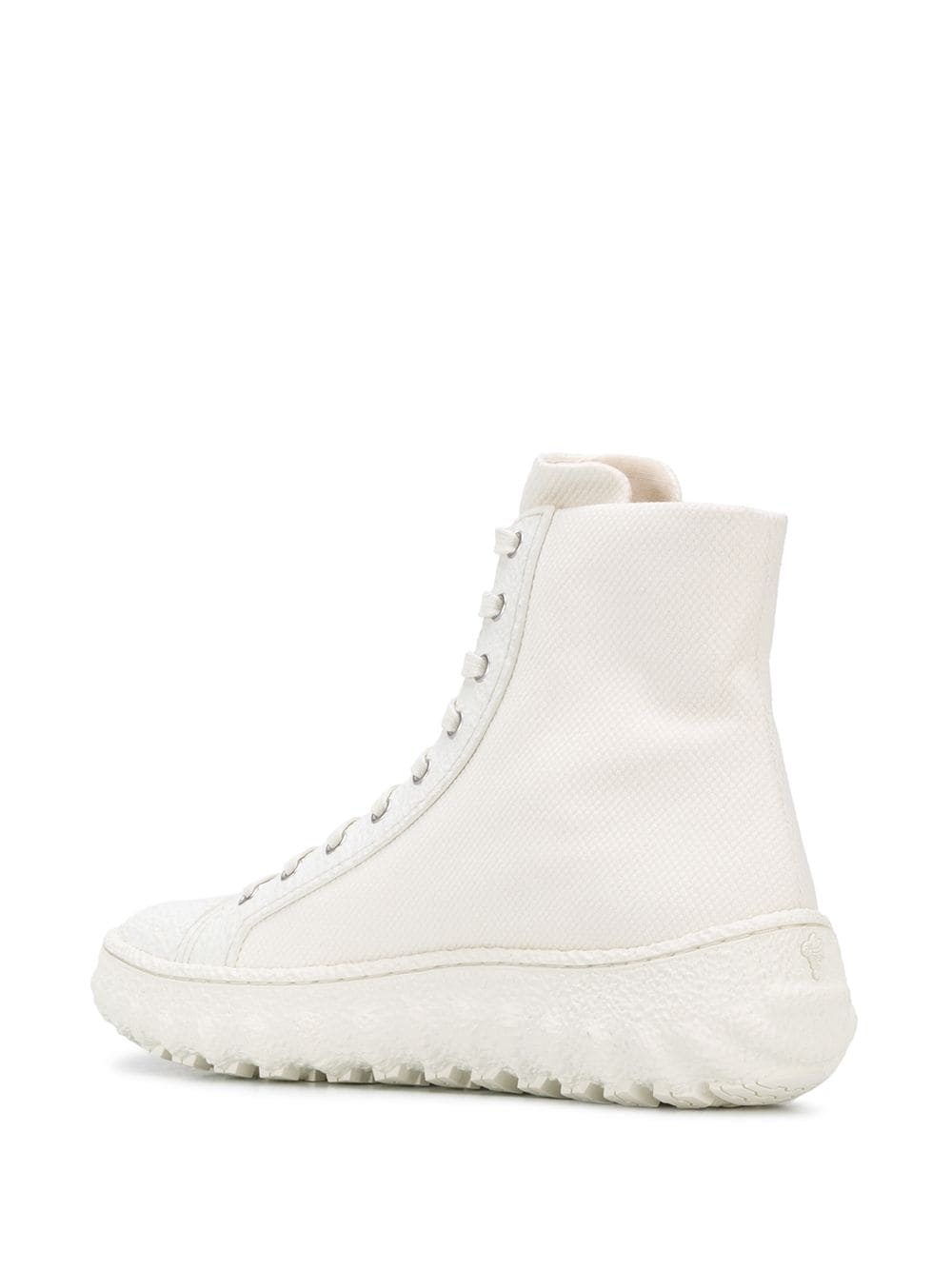 ridged sole high-top sneakers - 3