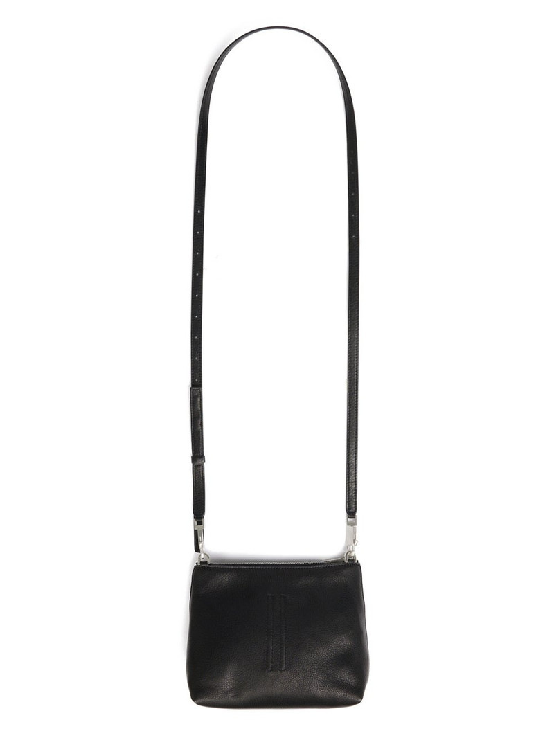 Rick Owens Adri D-loop detail leather crossbody bag outlook